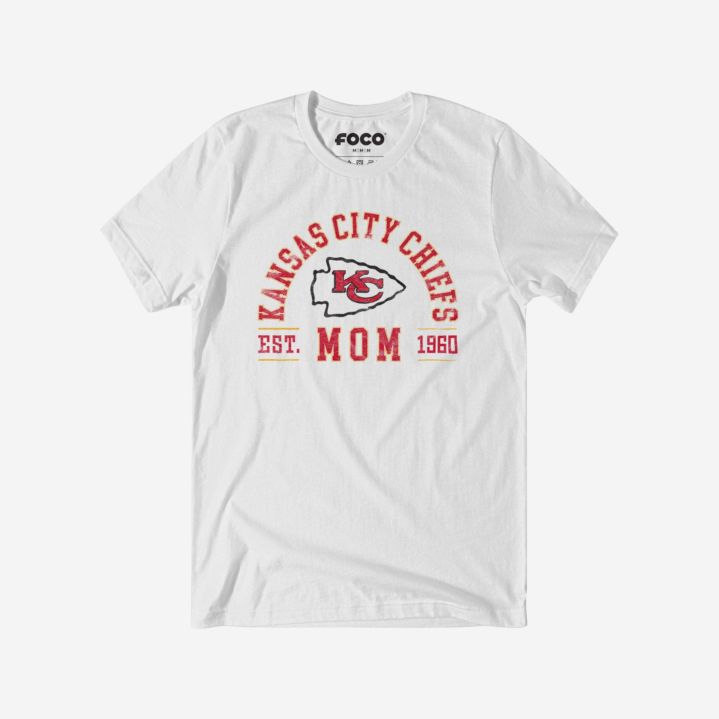 Kansas City Chiefs T-shirt arqué maman