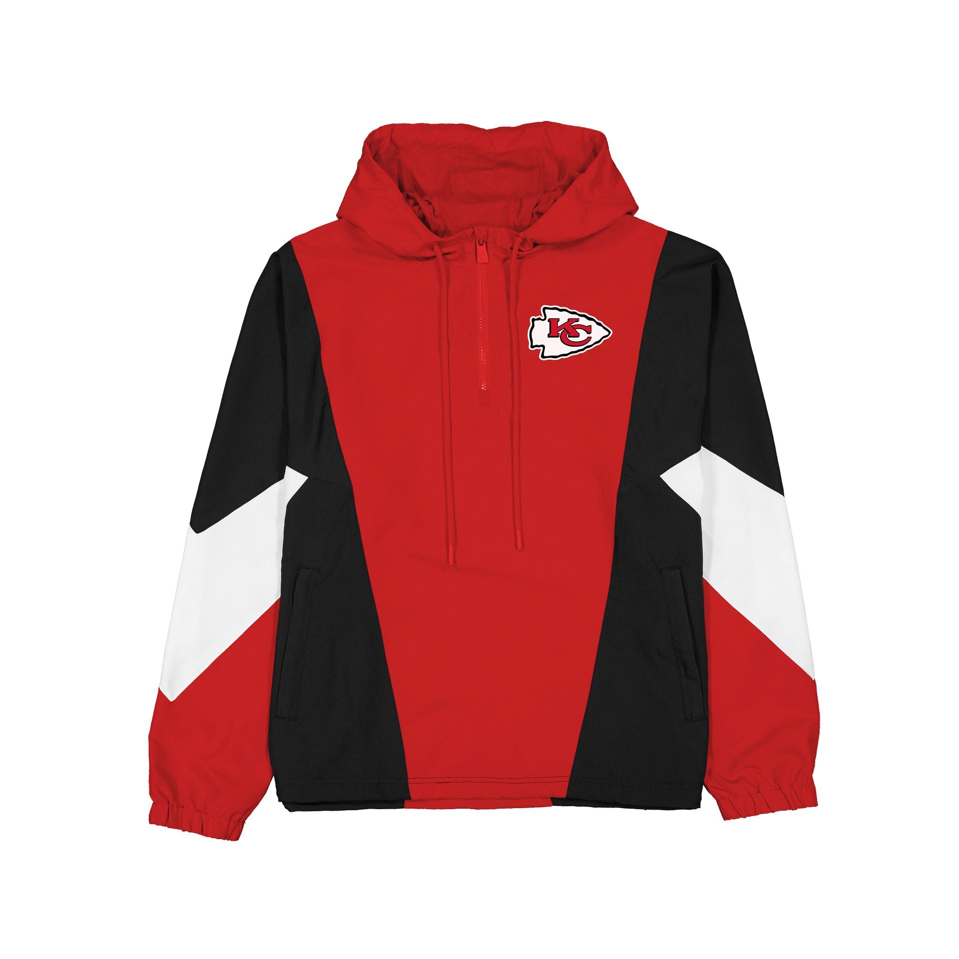 Kansas City Chiefs Coupe-vent multicolore à quart de zip
