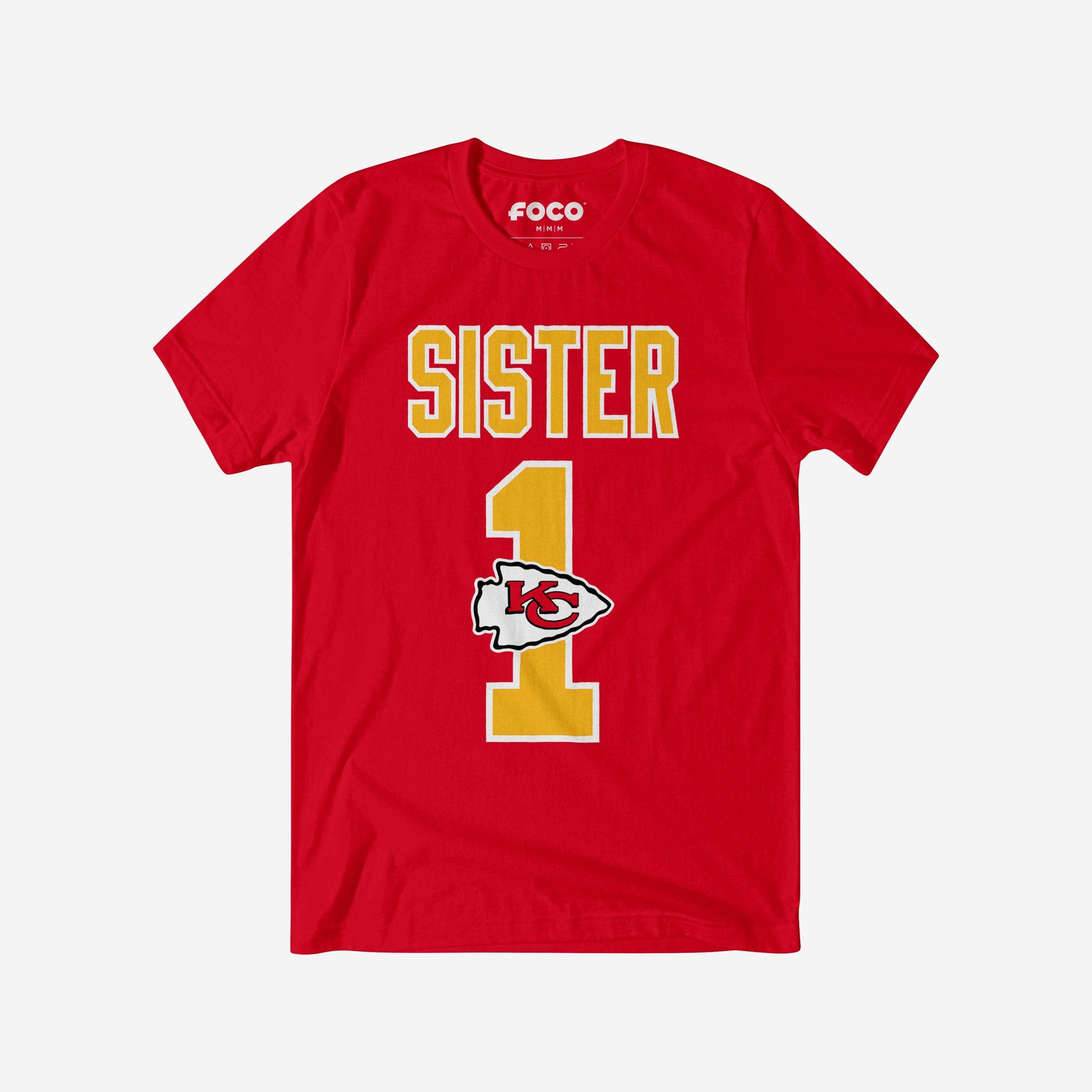 Kansas City Chiefs T-shirt sœur numéro 1
