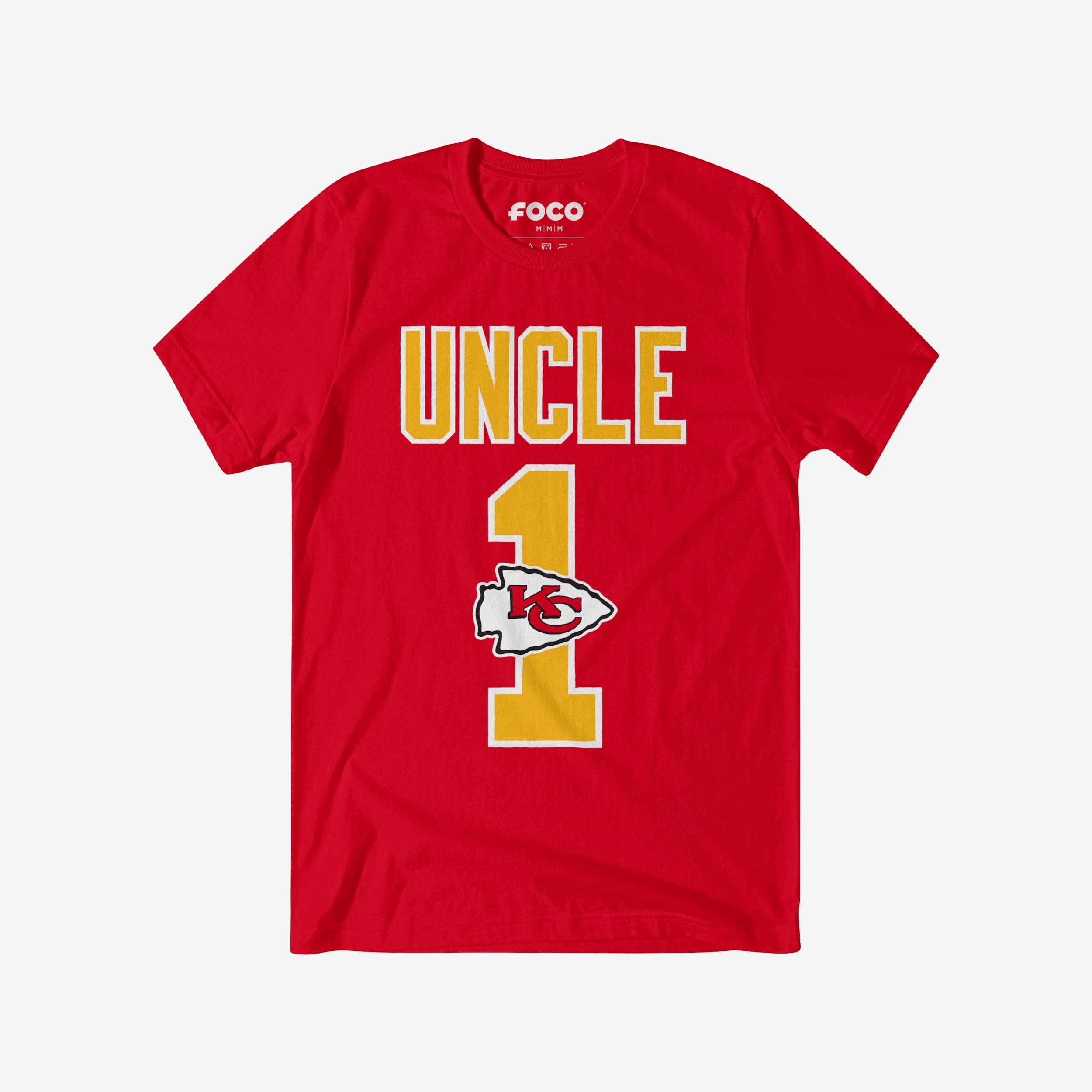 Kansas City Chiefs T-shirt oncle numéro 1