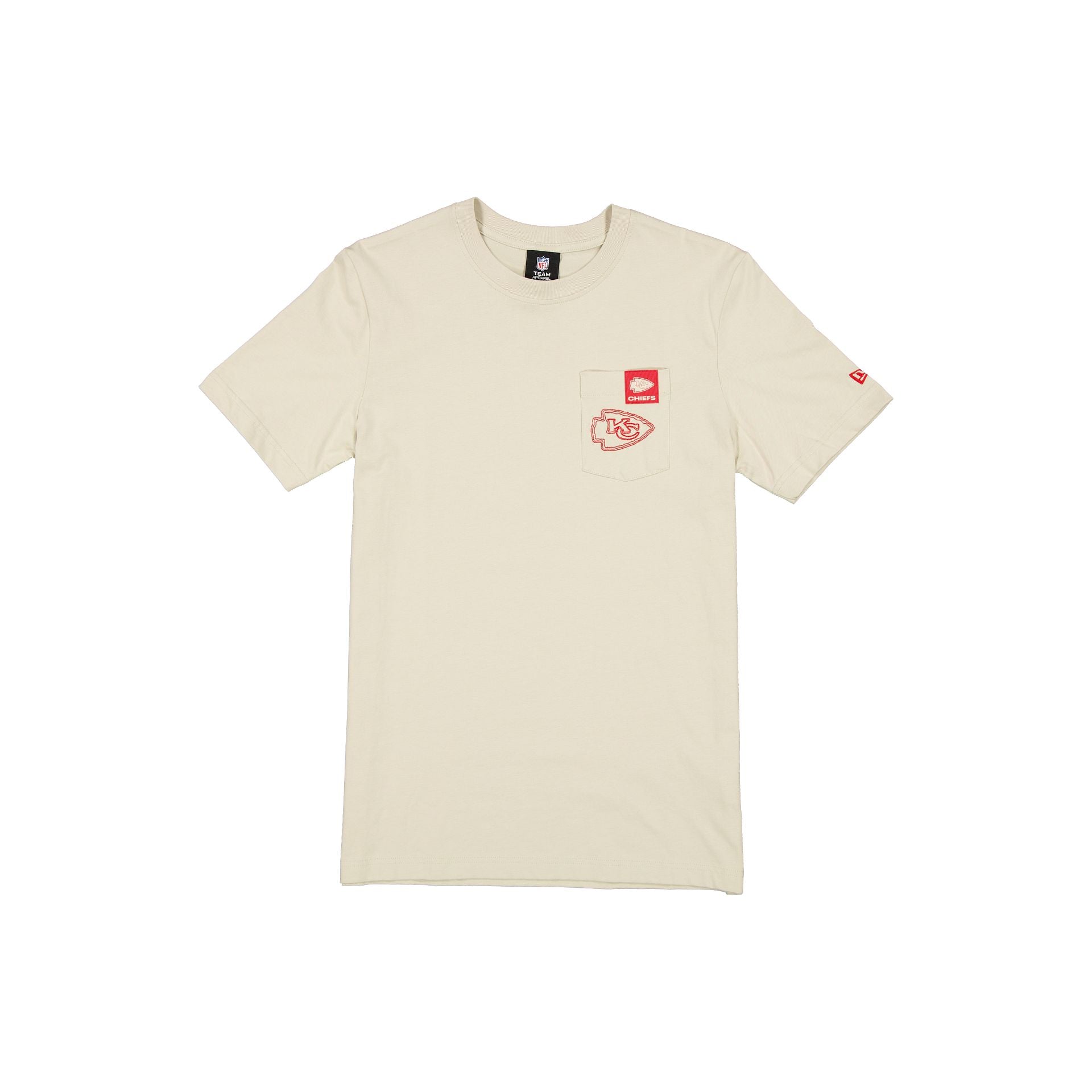 Kansas City Chiefs T-shirt matelassé à poche en pierre