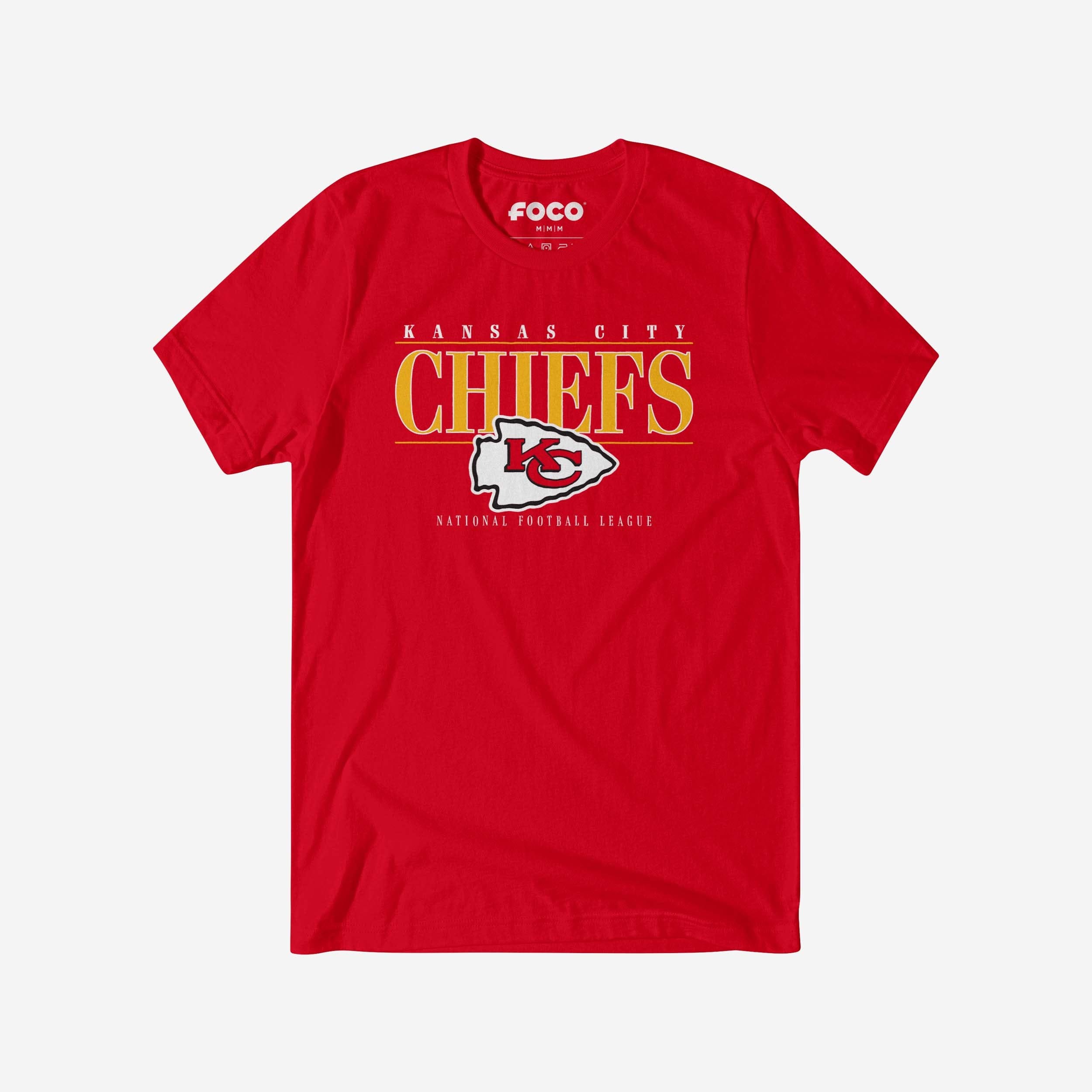 T-shirt à barre signature Kansas City Chiefs
