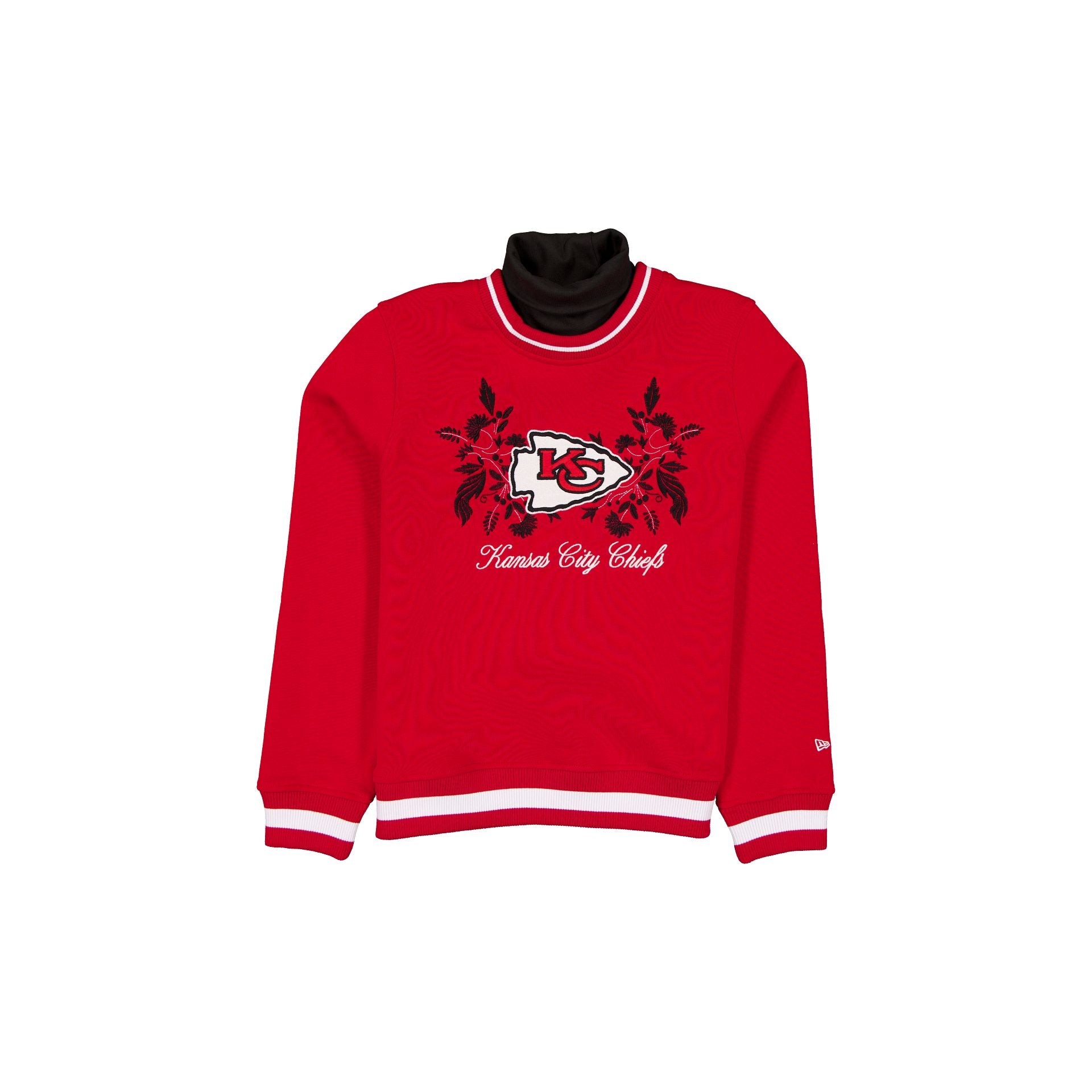 Kansas City Chiefs Sweat-shirt à col roulé Sport Classics pour femme