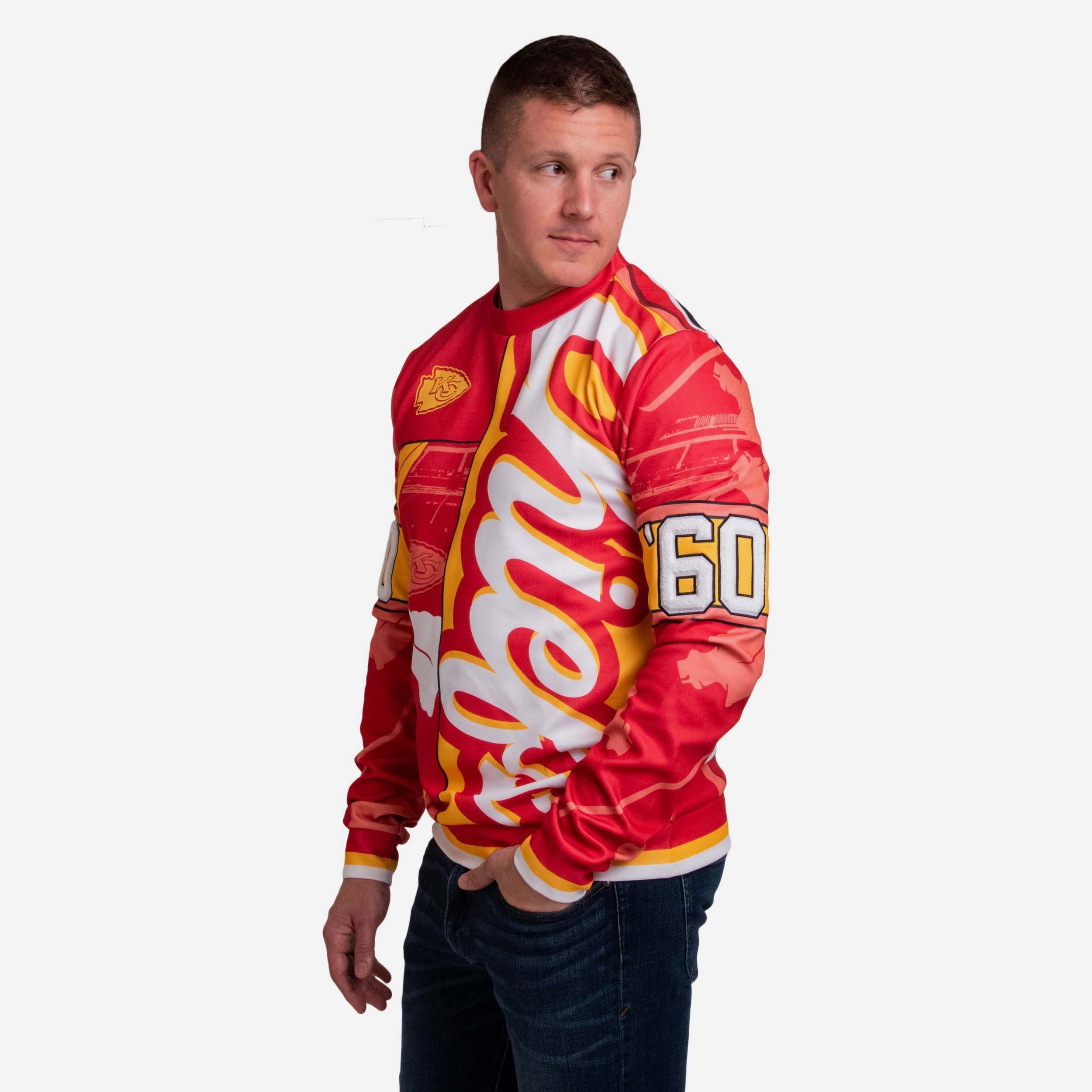 Chemise artistique de l'équipe Kansas City Chiefs