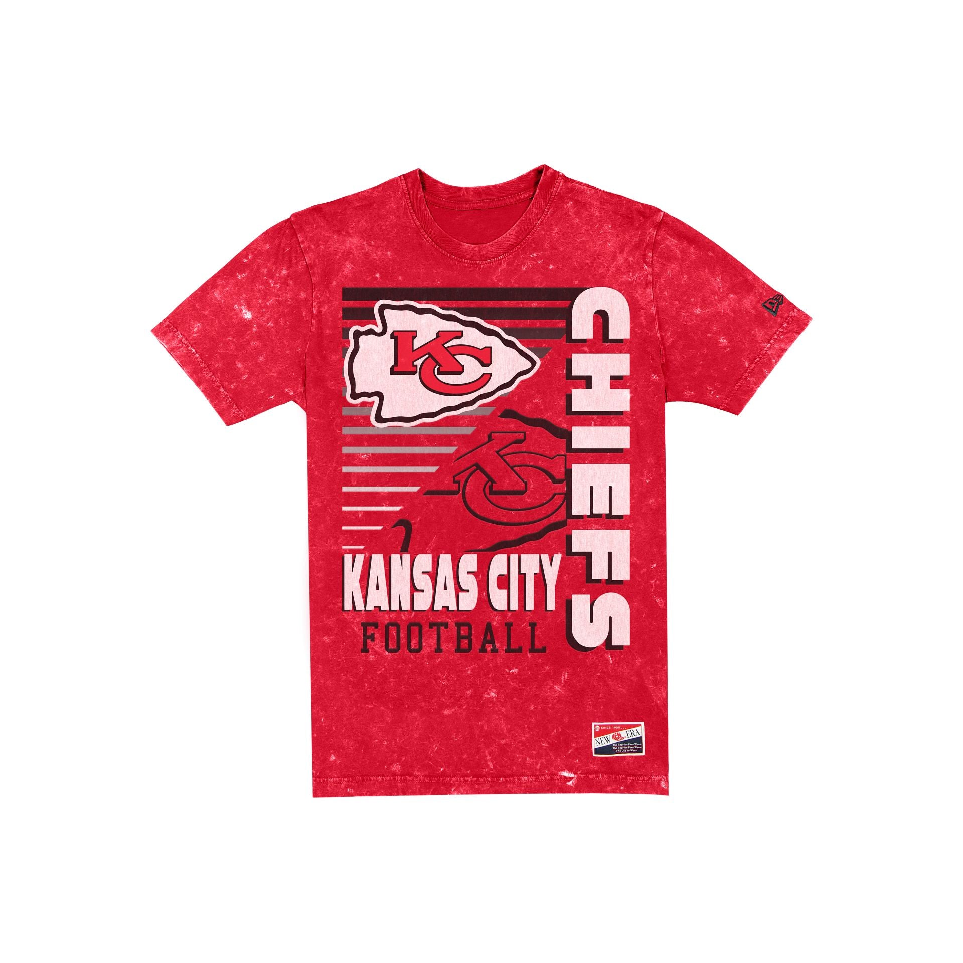 Kansas City Chiefs T-shirt délavé rétro