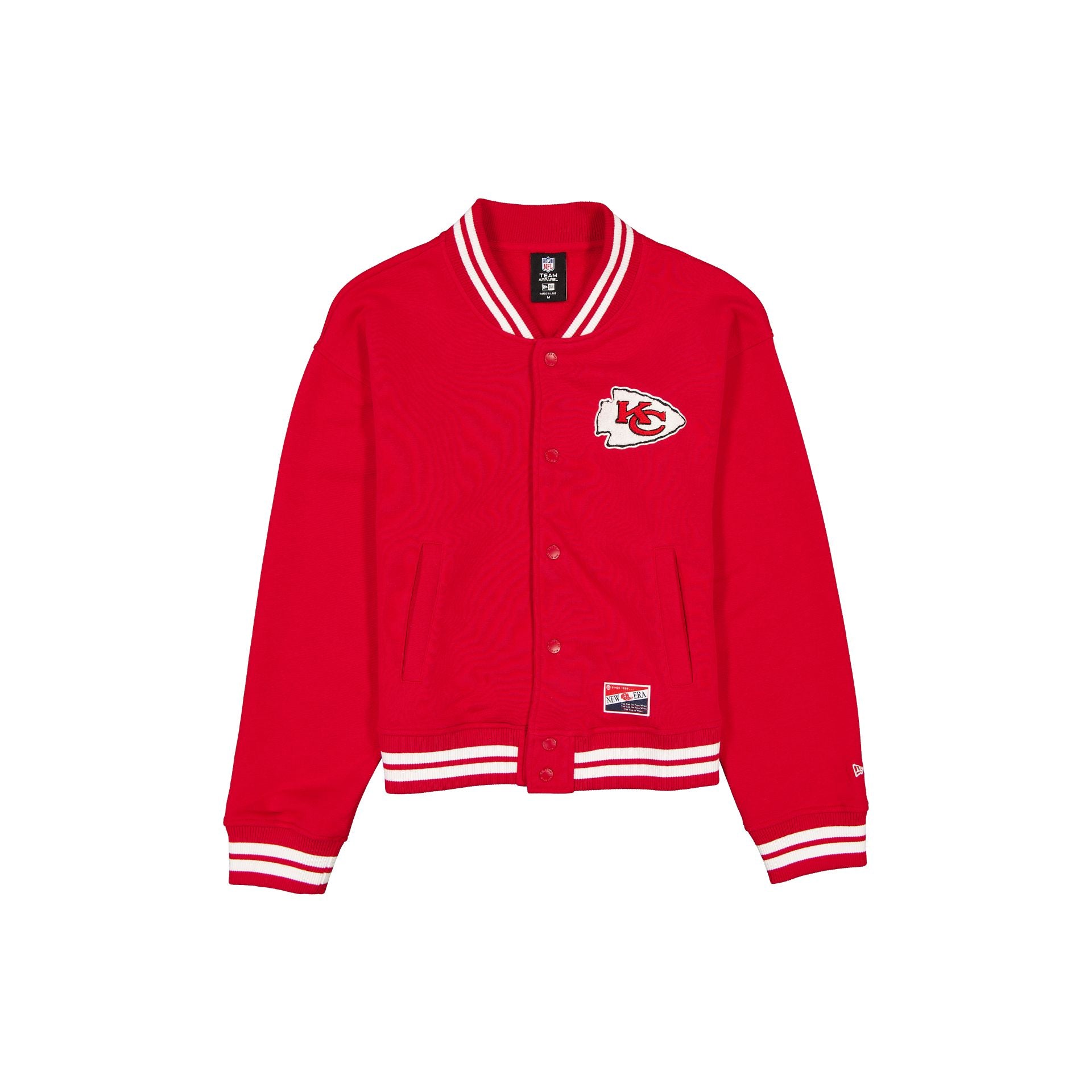 Kansas City Chiefs Throwback Veste à bouton-pression pour femme