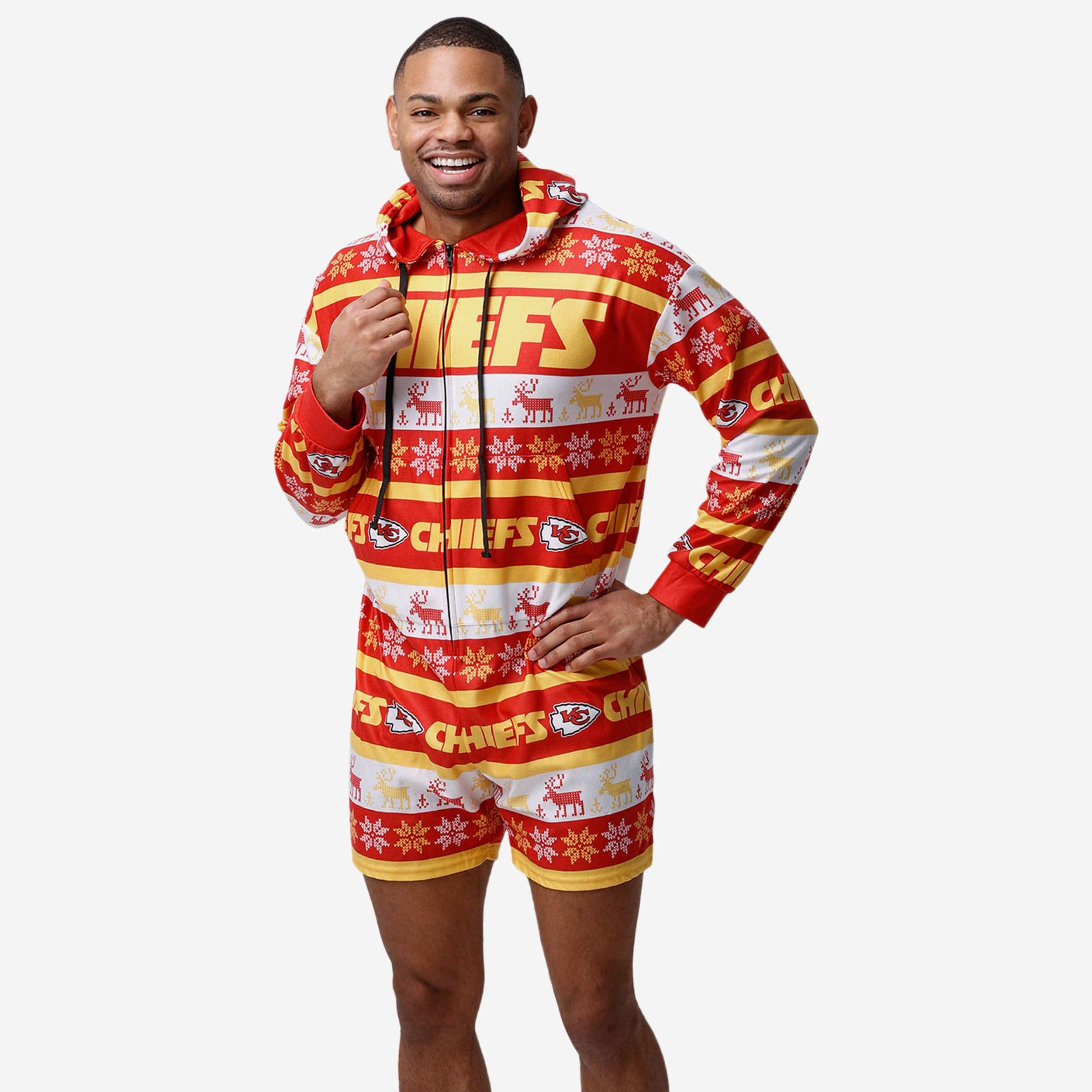 Kansas City Chiefs Pyjama une pièce court et laid