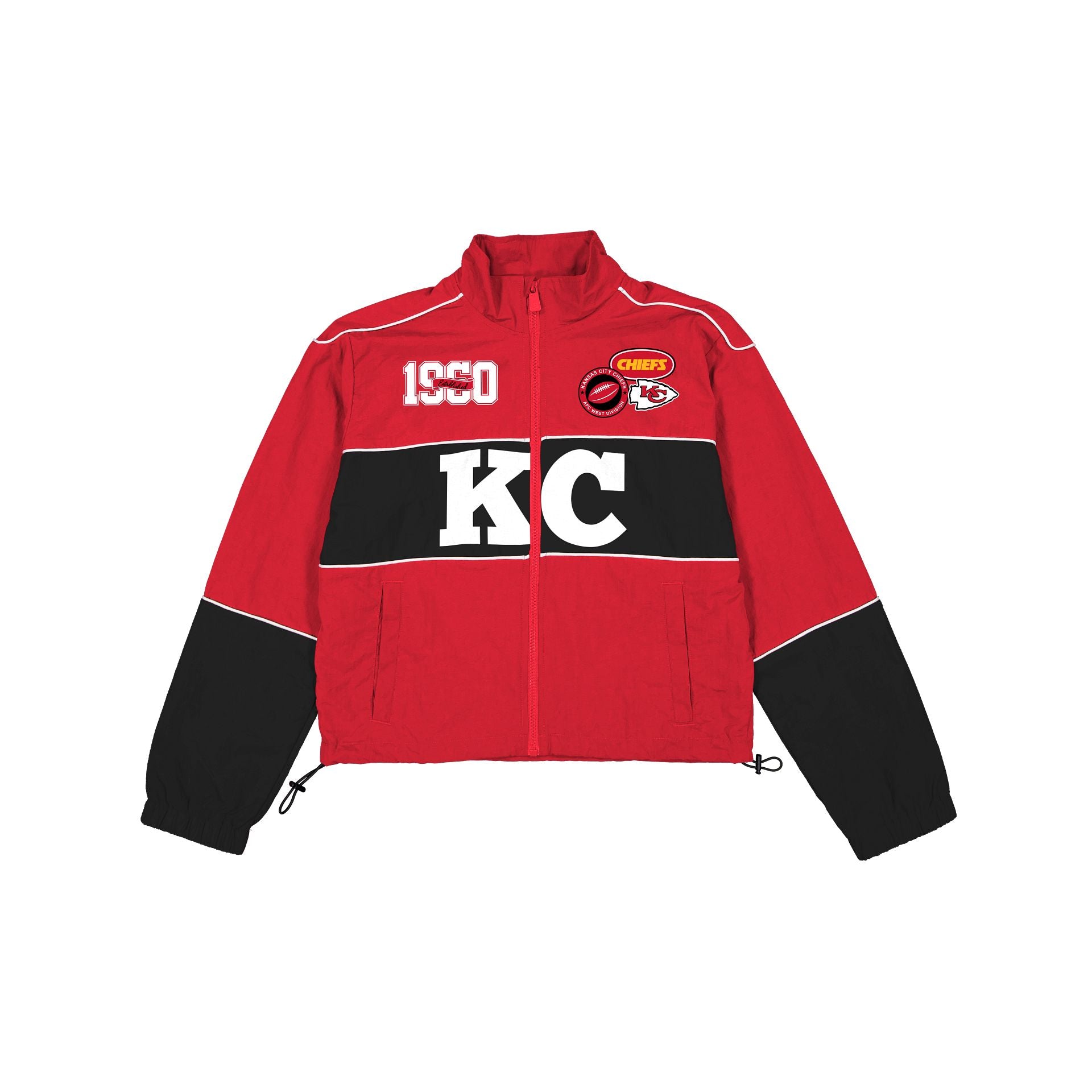 Coupe-vent court Kansas City Chiefs pour femme
