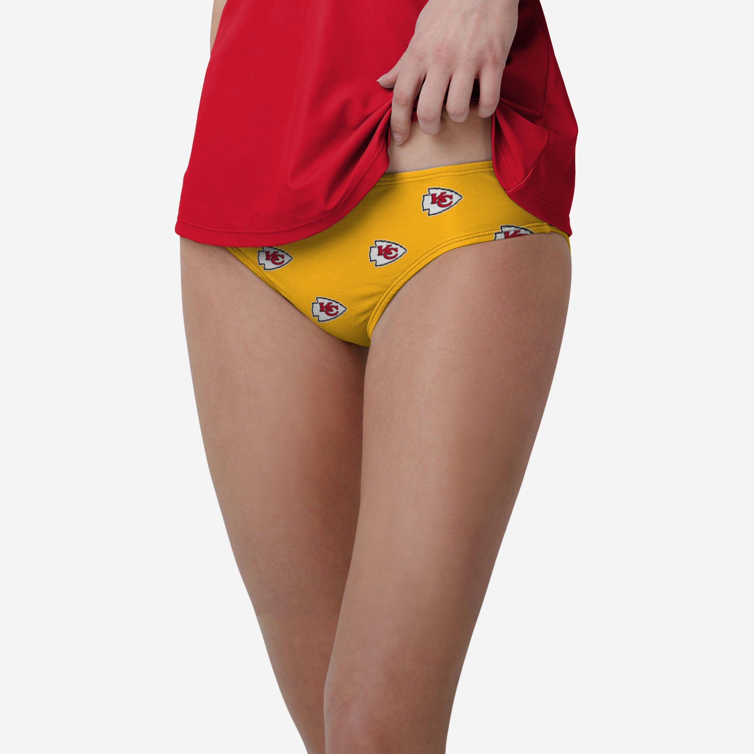 Kansas City Chiefs Bas de bikini imprimé Summertime Mini pour femme