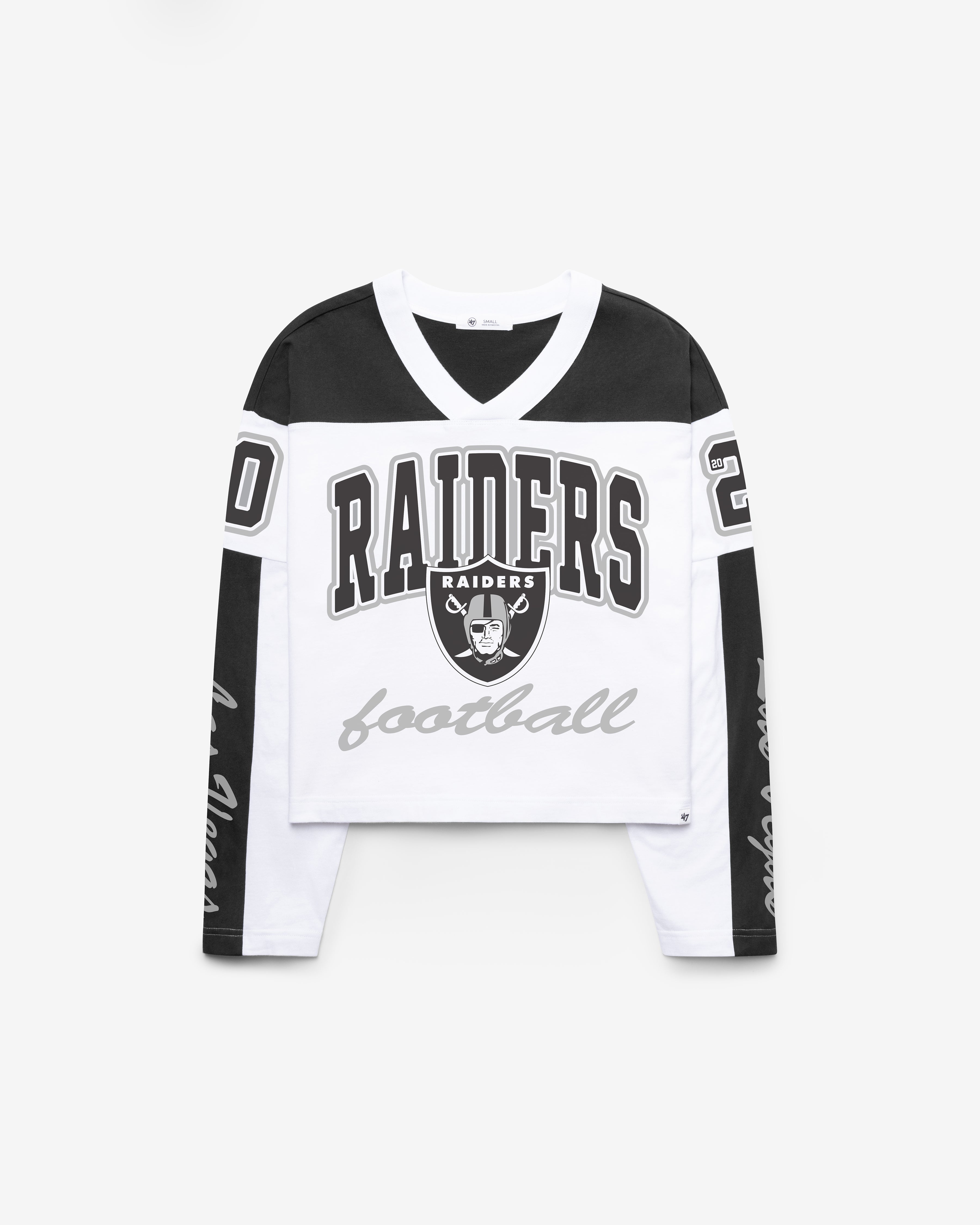 Las Vegas Raiders EXCLAMATION '47 T-SHIRT EN JERSEY METRO FEMME
