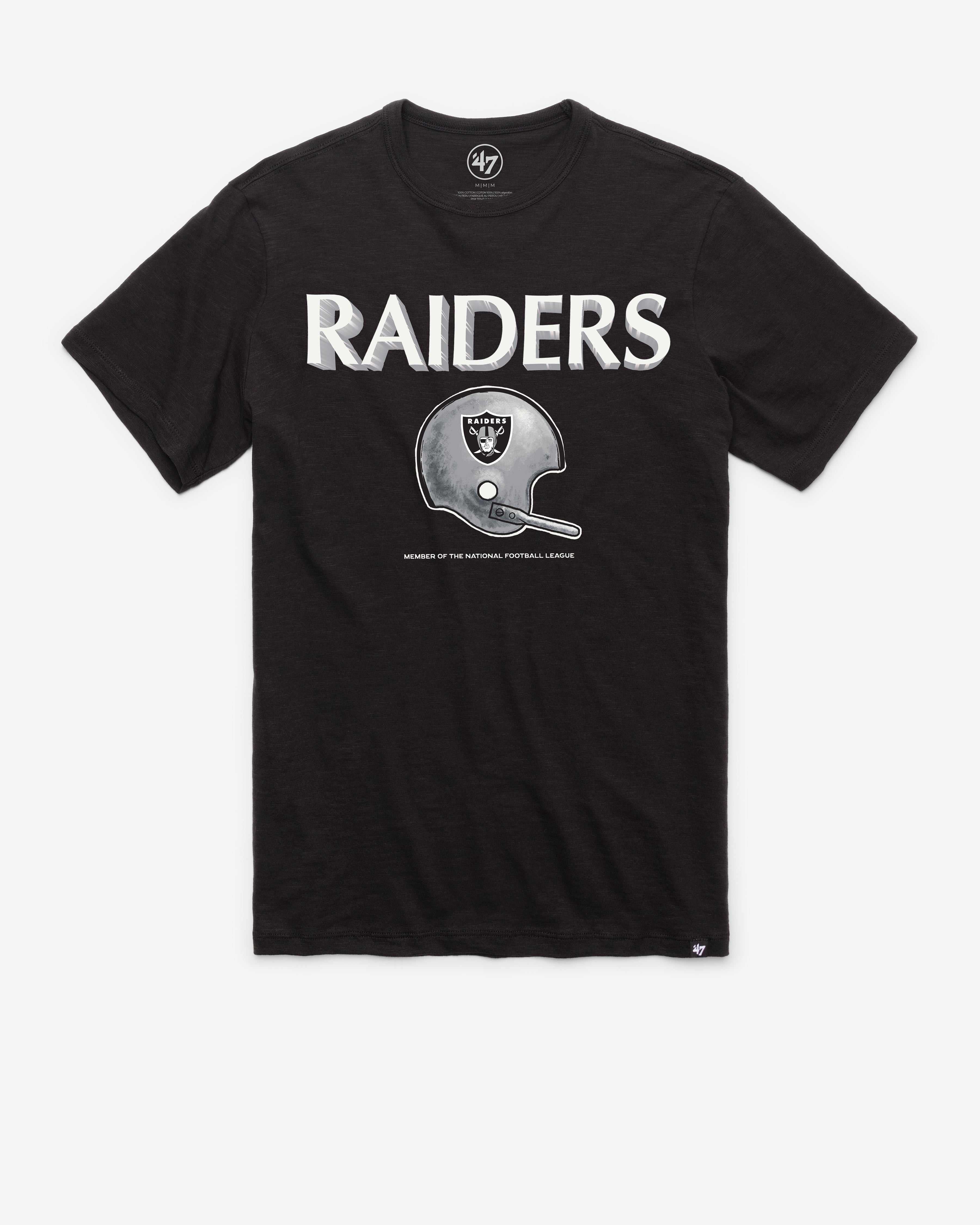 Las Vegas Raiders T-shirt SCRUM HISTORIQUE LONGUE DURÉE '47