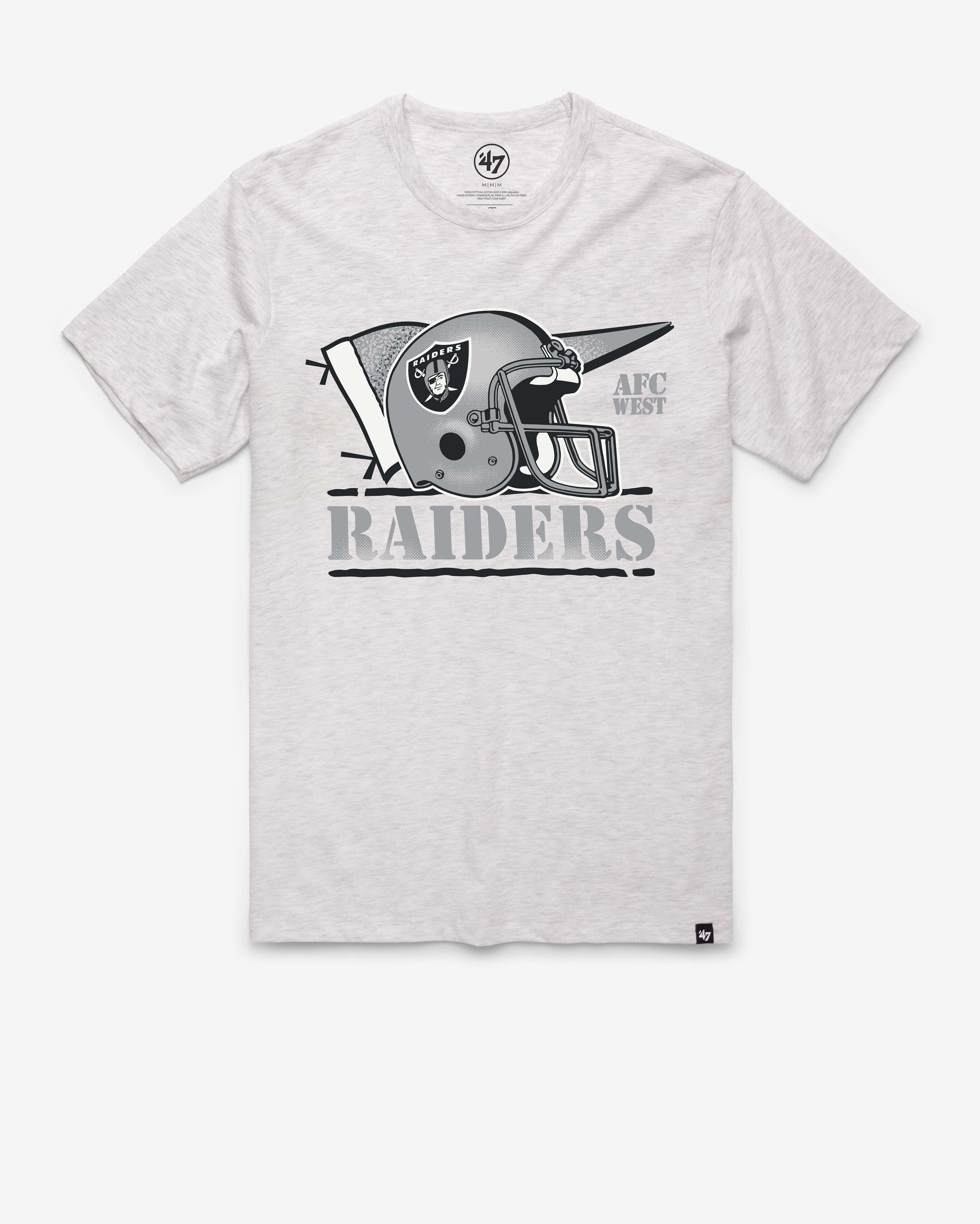 Las Vegas Raiders CHAMP DE MOUVEMENT HISTORIQUE '47 FRANKLIN TEE