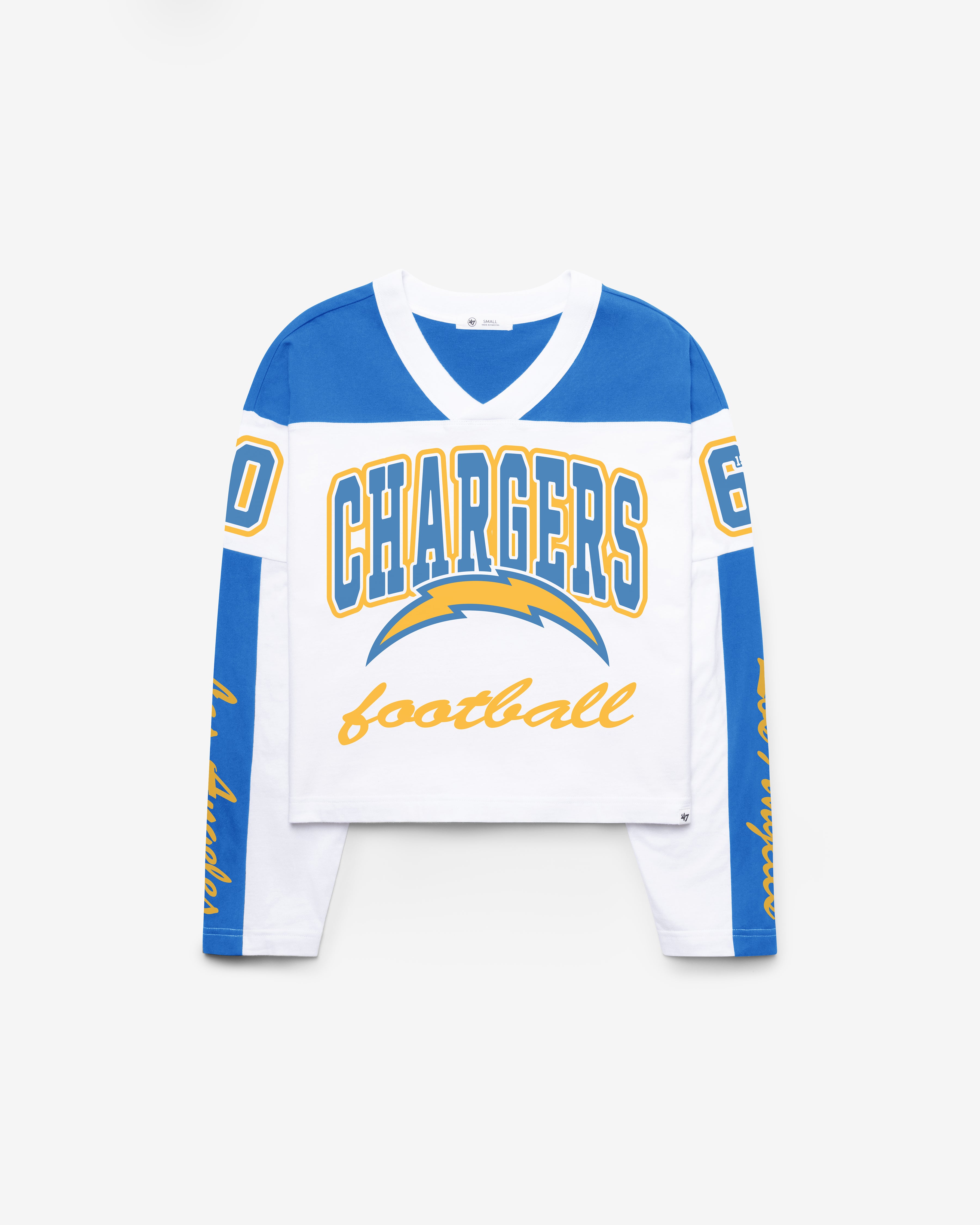 Los Angeles Chargers EXCLAMATION '47 T-SHIRT EN JERSEY METRO FEMME