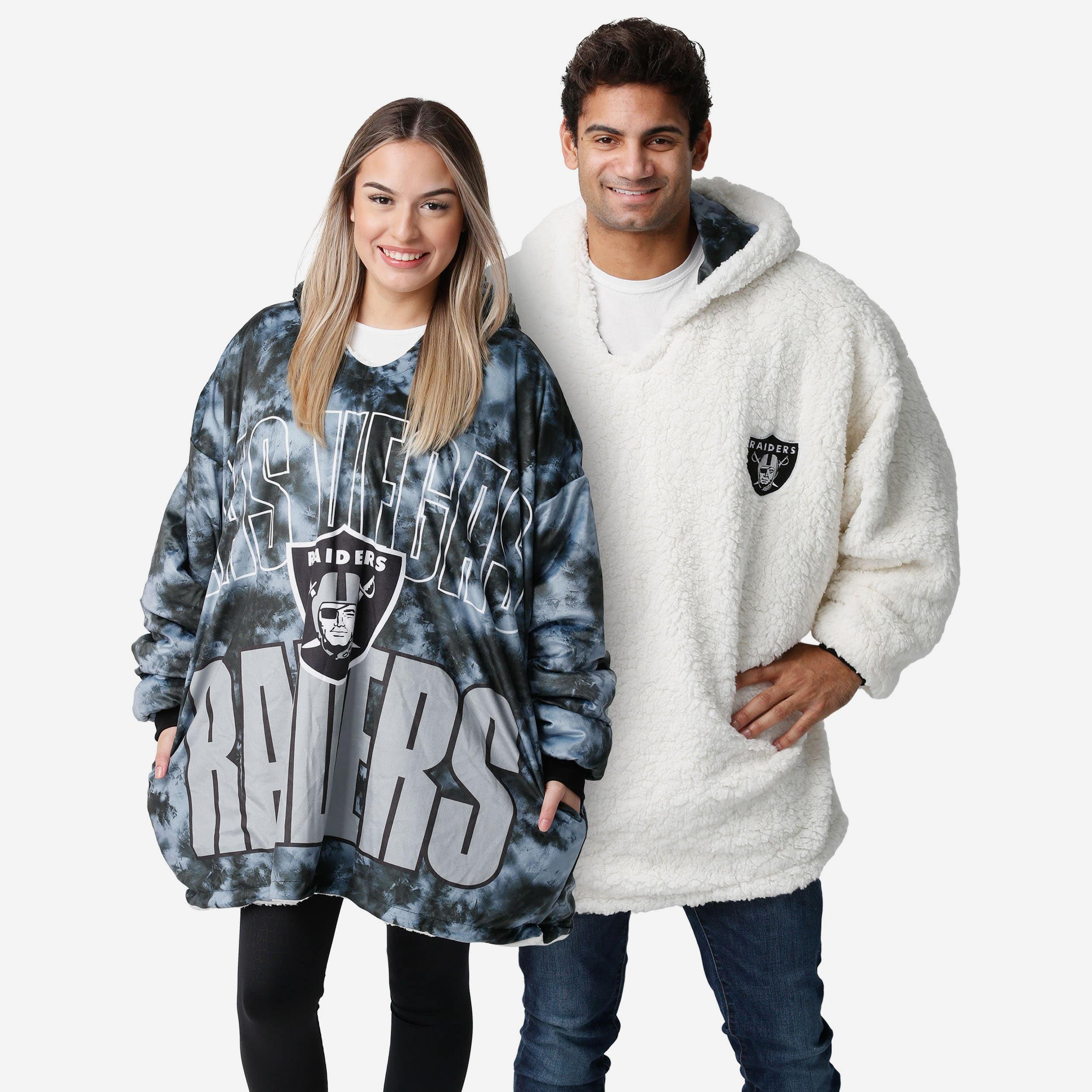 Las Vegas Raiders Sweat à capuche camouflage avec logo audacieux