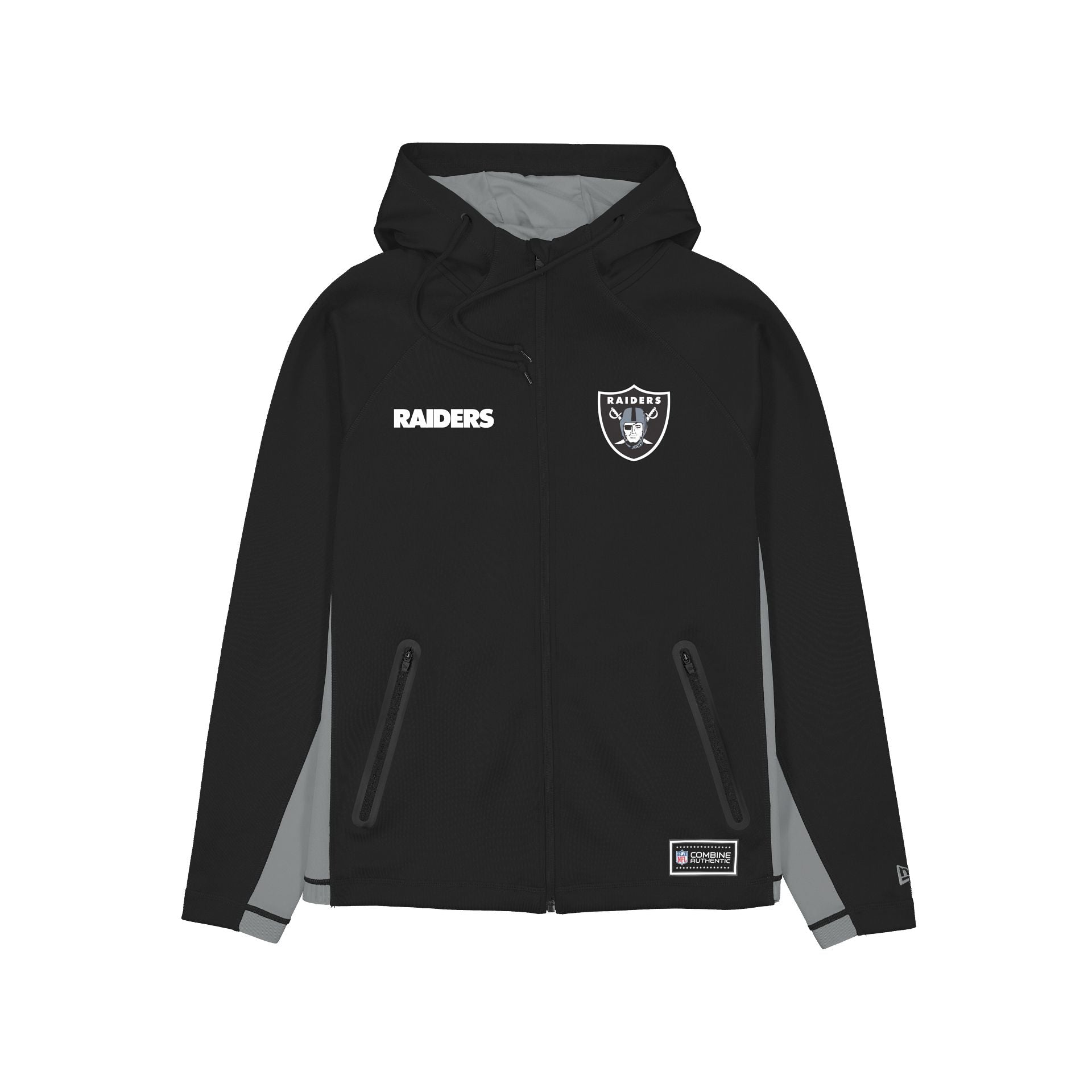 Las Vegas Raiders Combine Sweat à capuche entièrement zippé