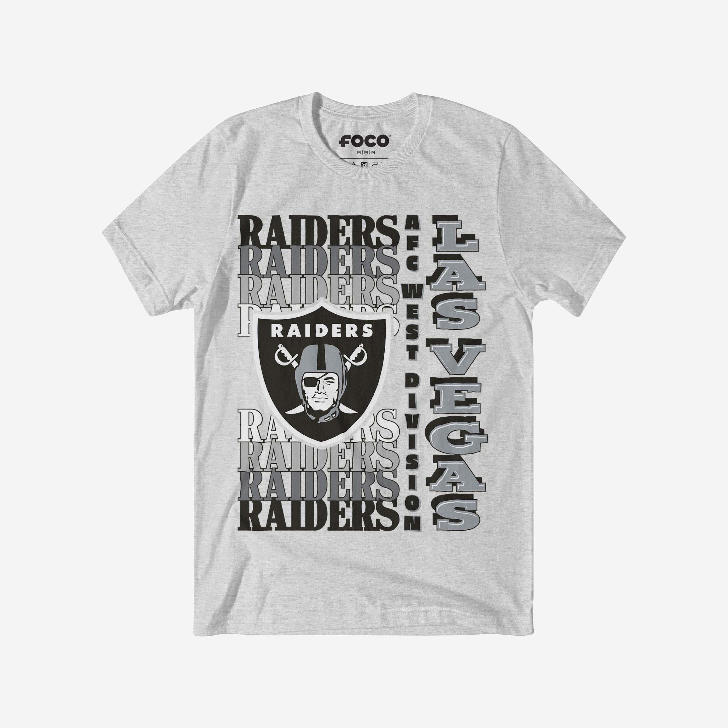 Las Vegas Raiders T-shirt avec mot-symbole dégradé