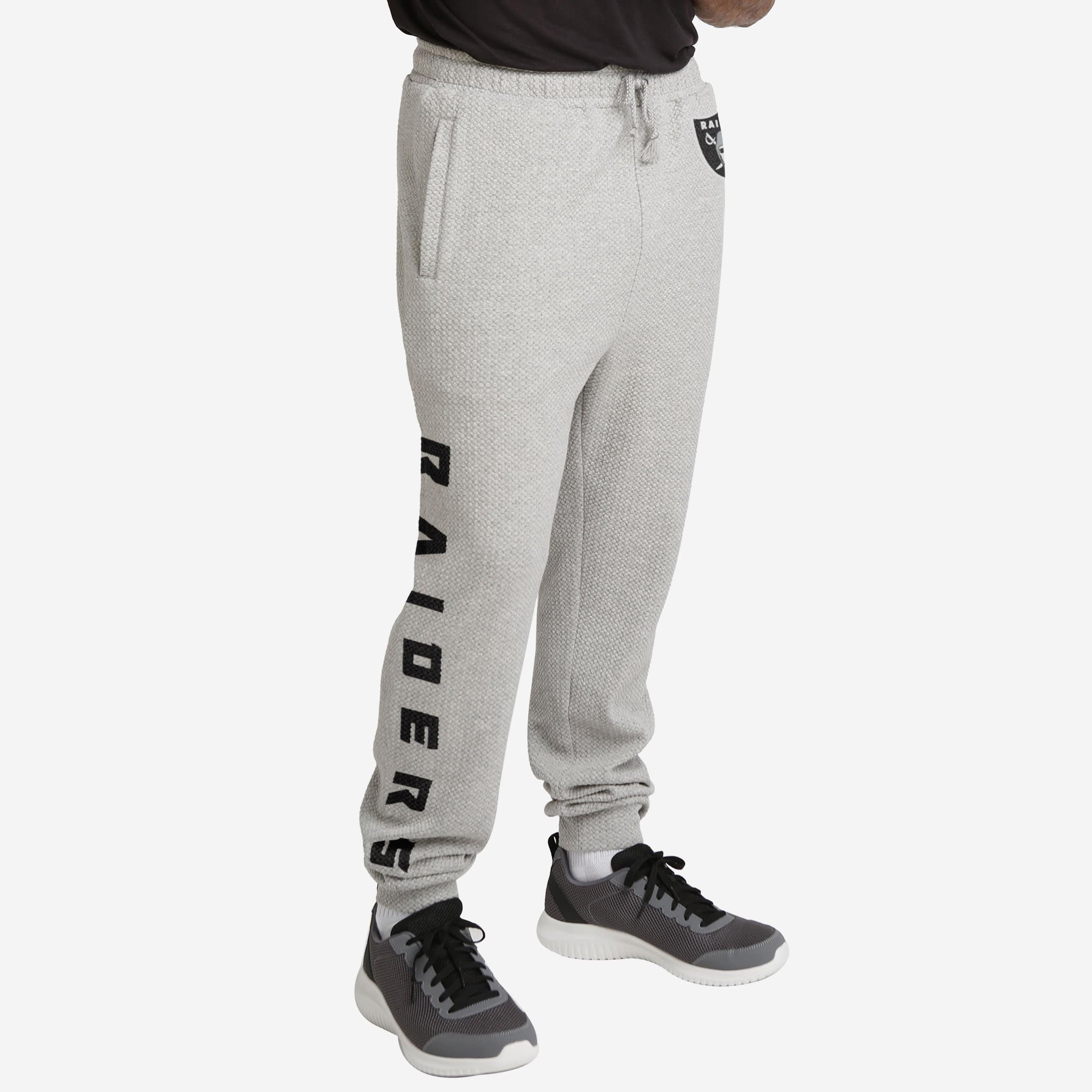 Las Vegas Raiders Pantalon de jogging tissé gris