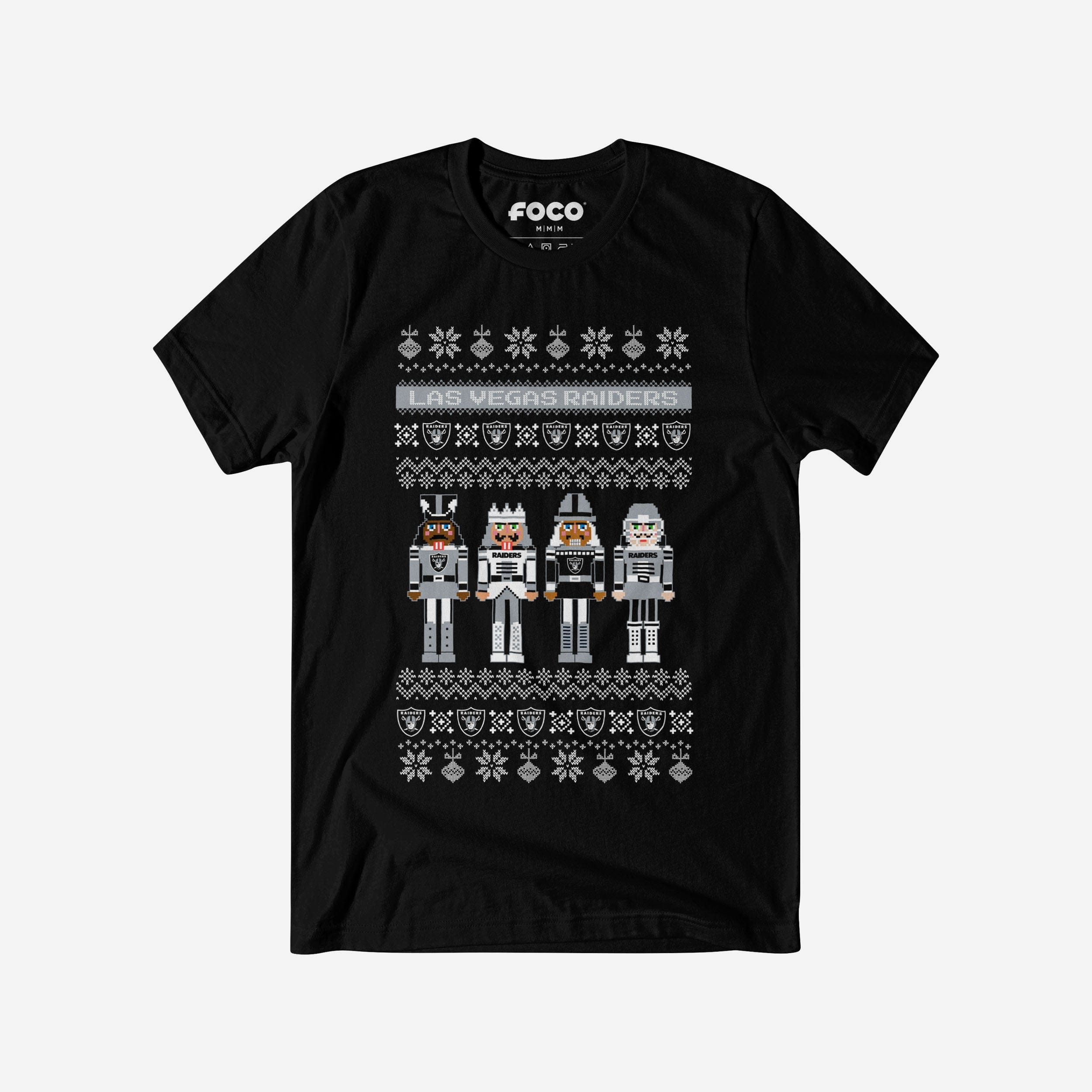 Las Vegas Raiders T-shirt pull casse-noisette des fêtes