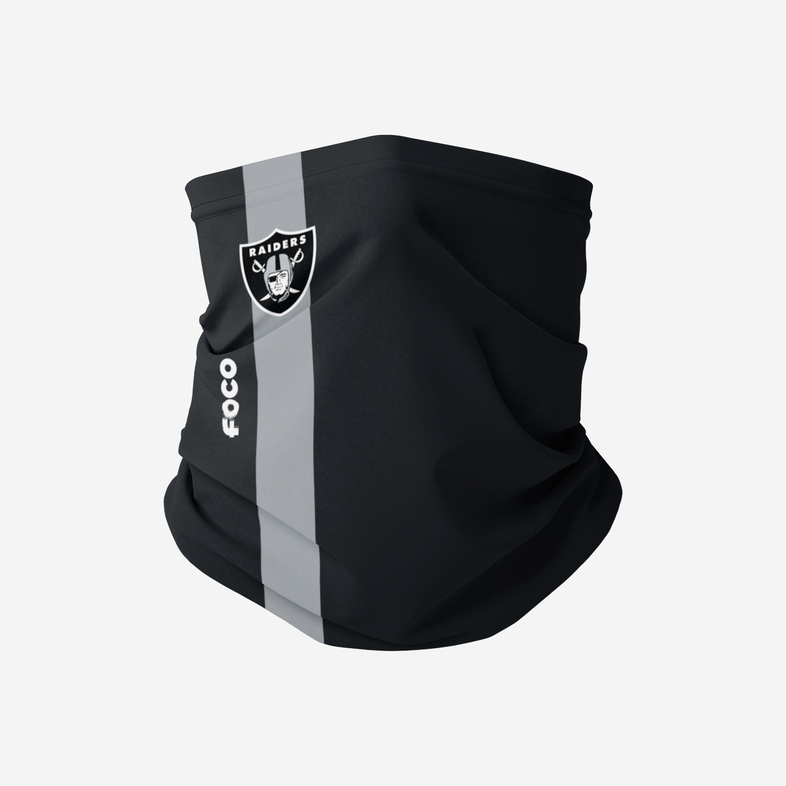 Écharpe de guêtre de ligne de touche Las Vegas Raiders sur le terrain