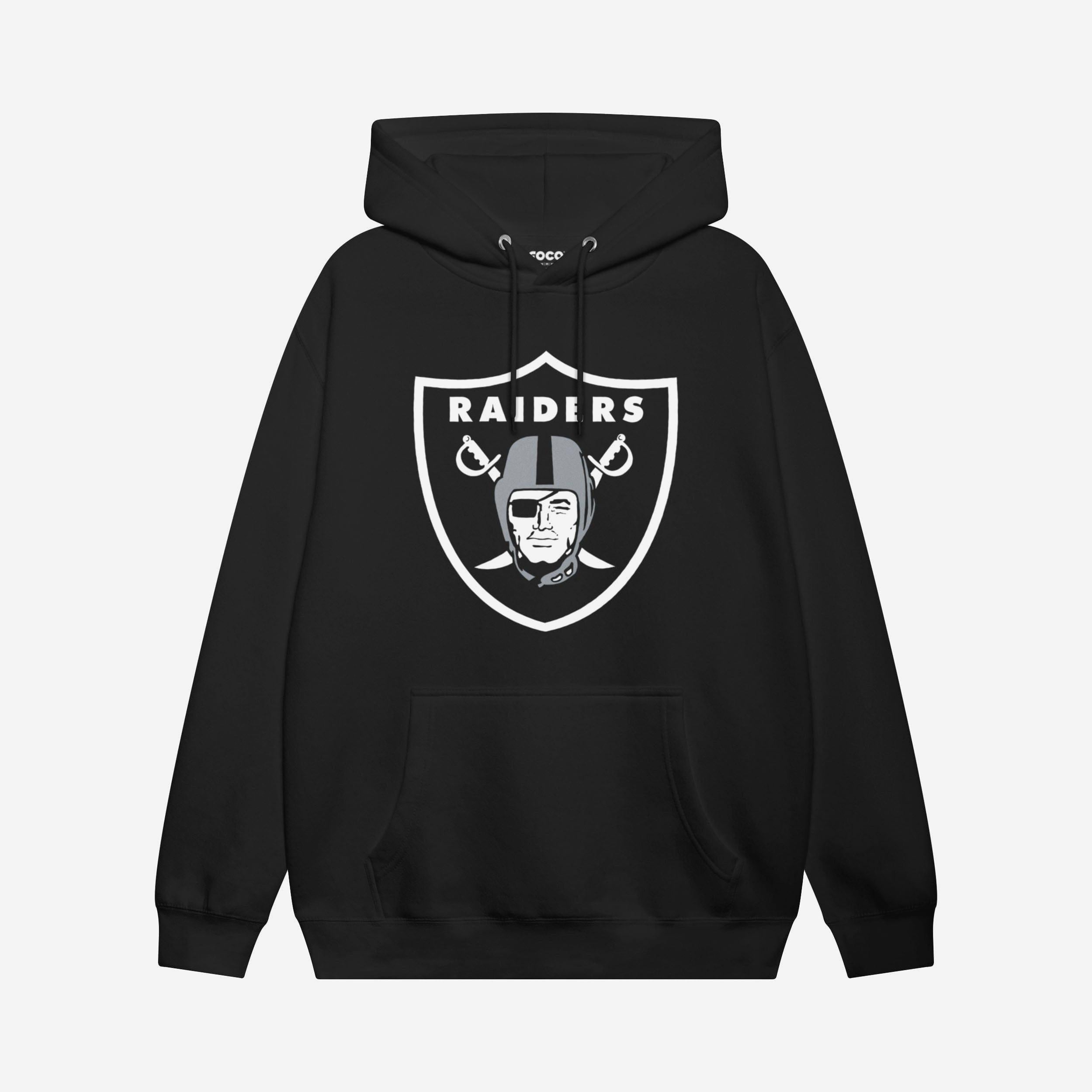 Sweat à capuche avec logo principal Las Vegas Raiders