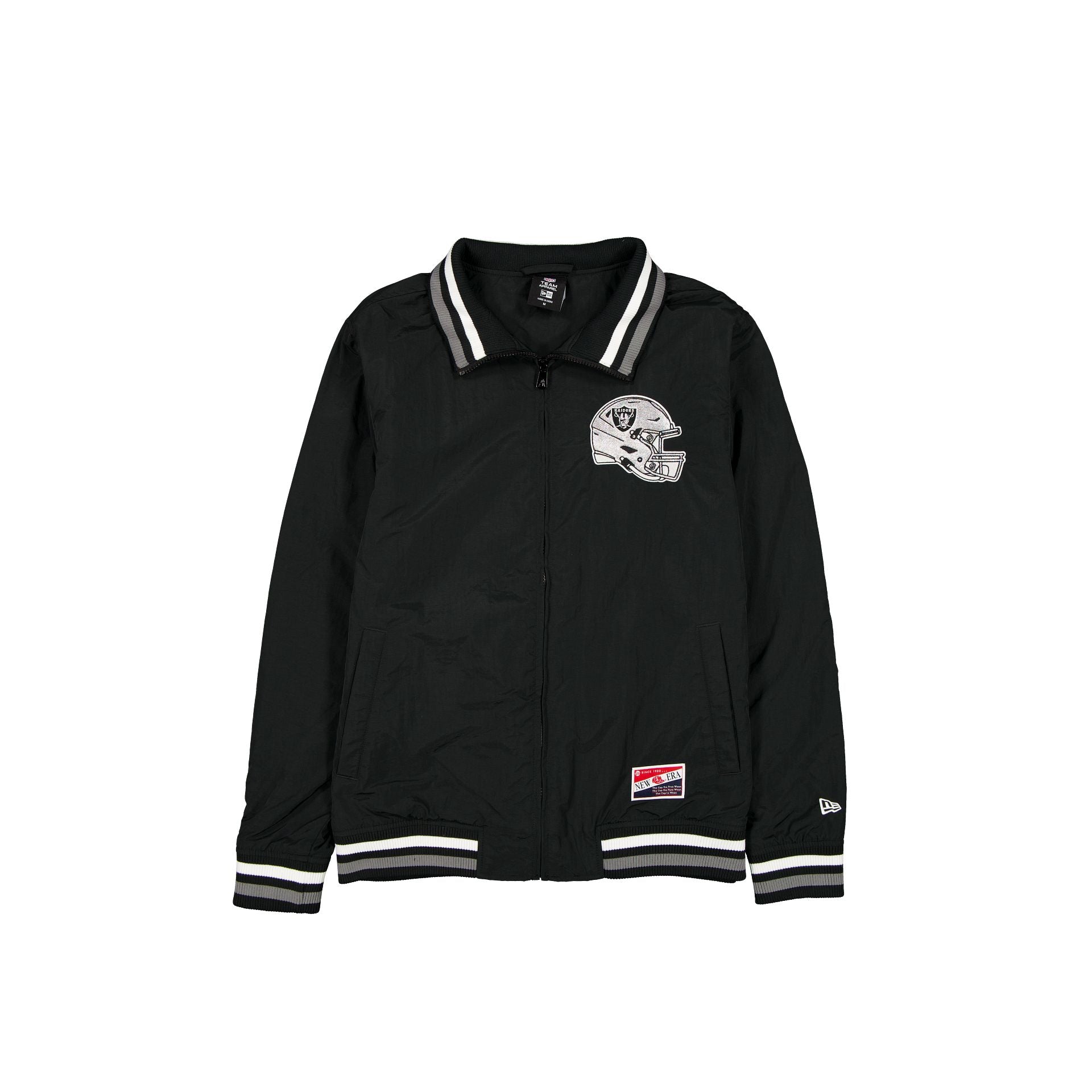 Veste en nylon rétro Las Vegas Raiders