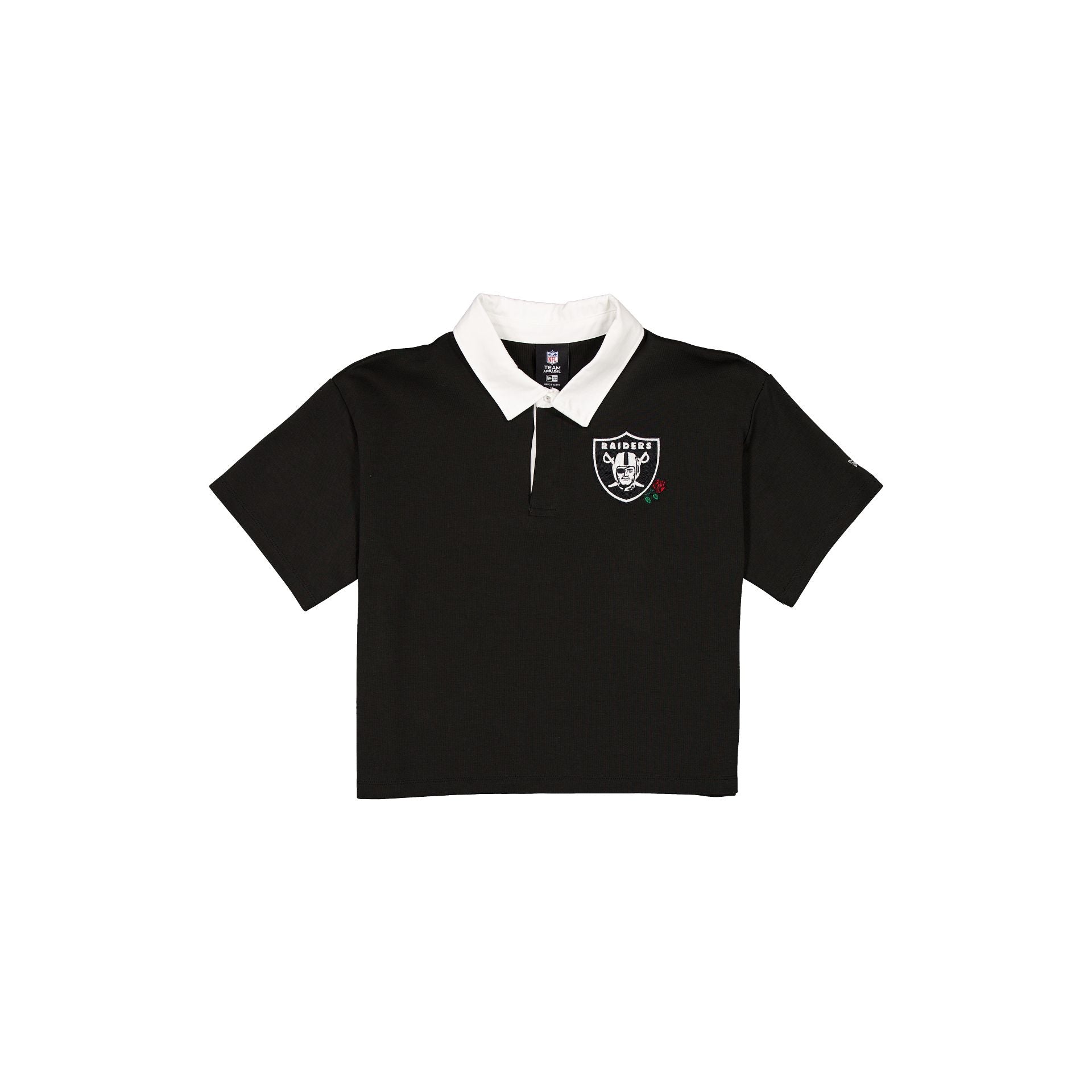 Las Vegas Raiders Polo noir court pour femme