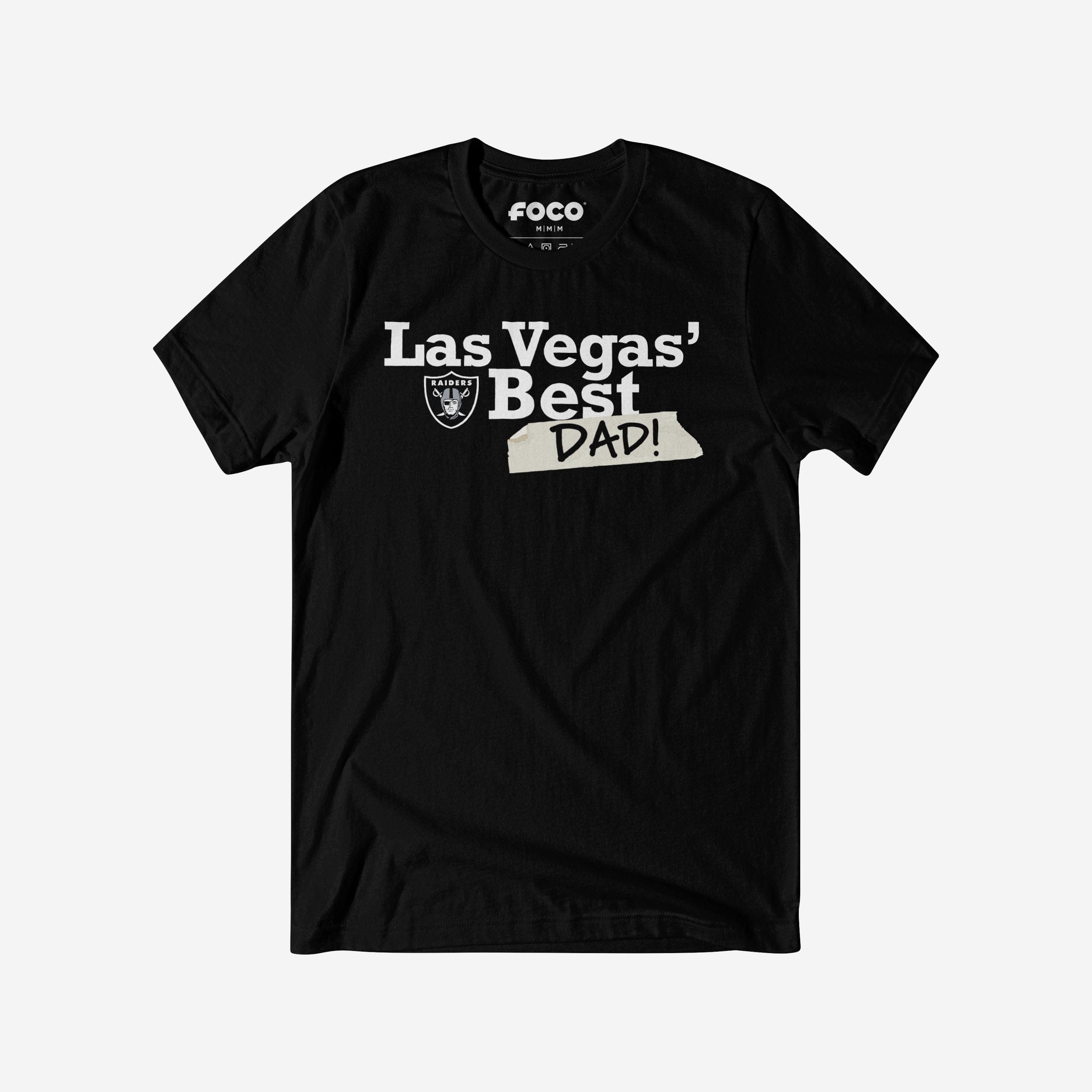 Las Vegas Raiders T-shirt le meilleur papa du monde