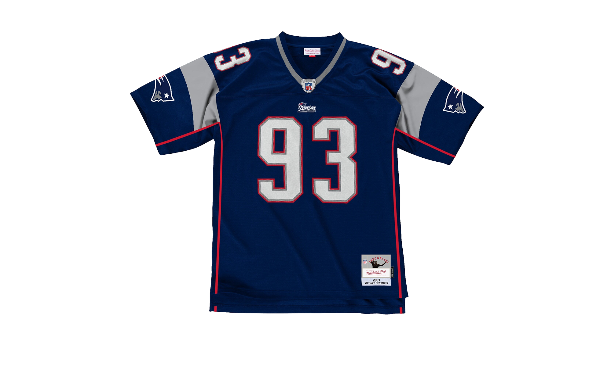 Maillot Legacy "NFL Patriots 2003 Richard Seymour" LGJY1139 NEP03RSENAVY