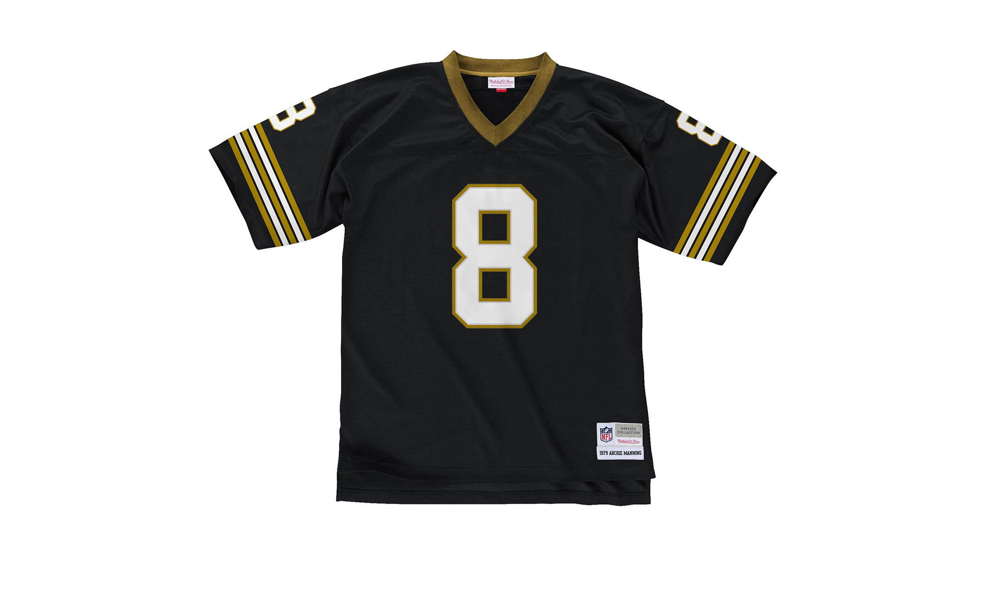 Maillot Legacy "NFL Saints 1979 Archie Manning" LGJYCP18096 NOSBLCK79AMN