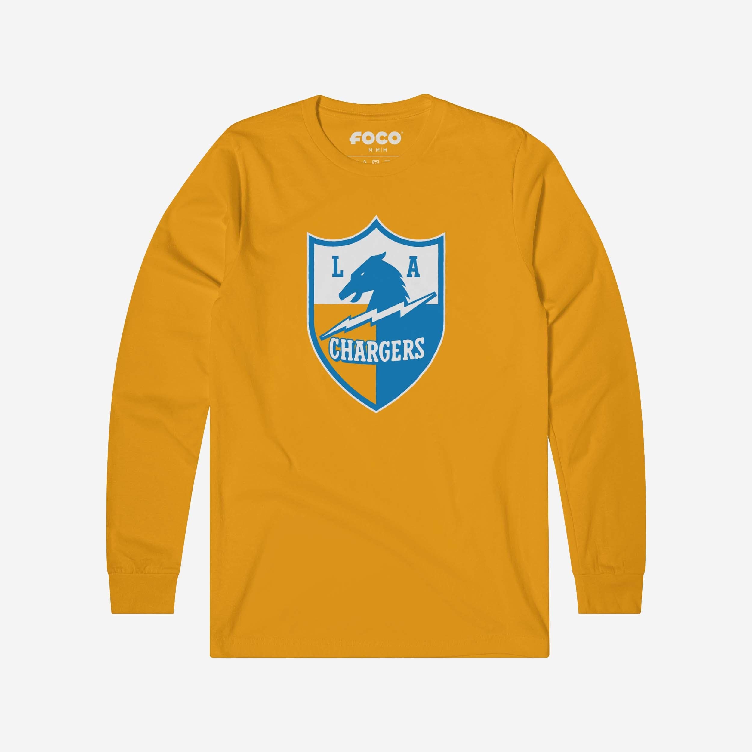 Los Angeles Chargers 1961 T-shirt à manches longues avec logo rétro