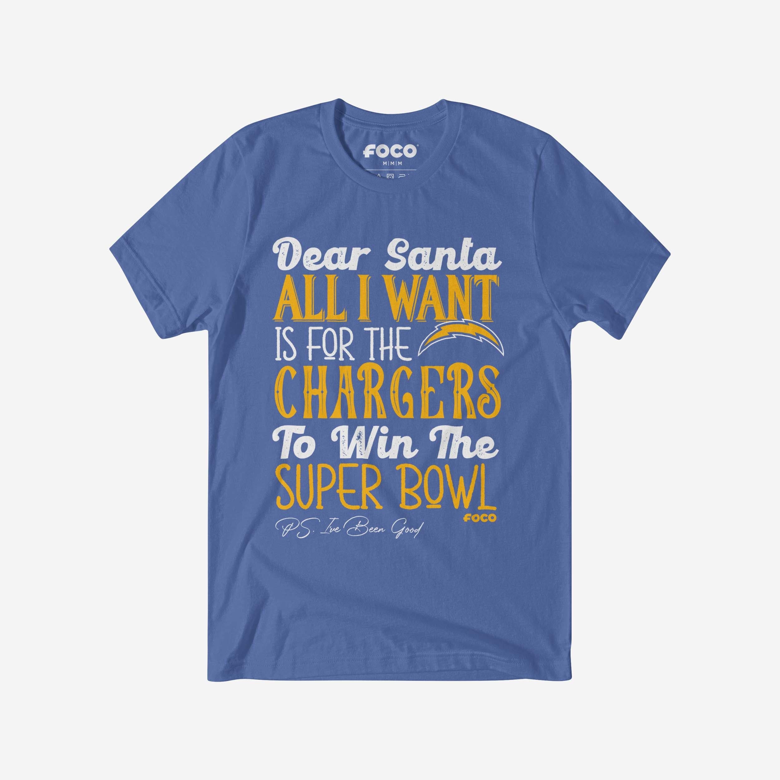 Los Angeles Chargers T-shirt Tout ce que je veux