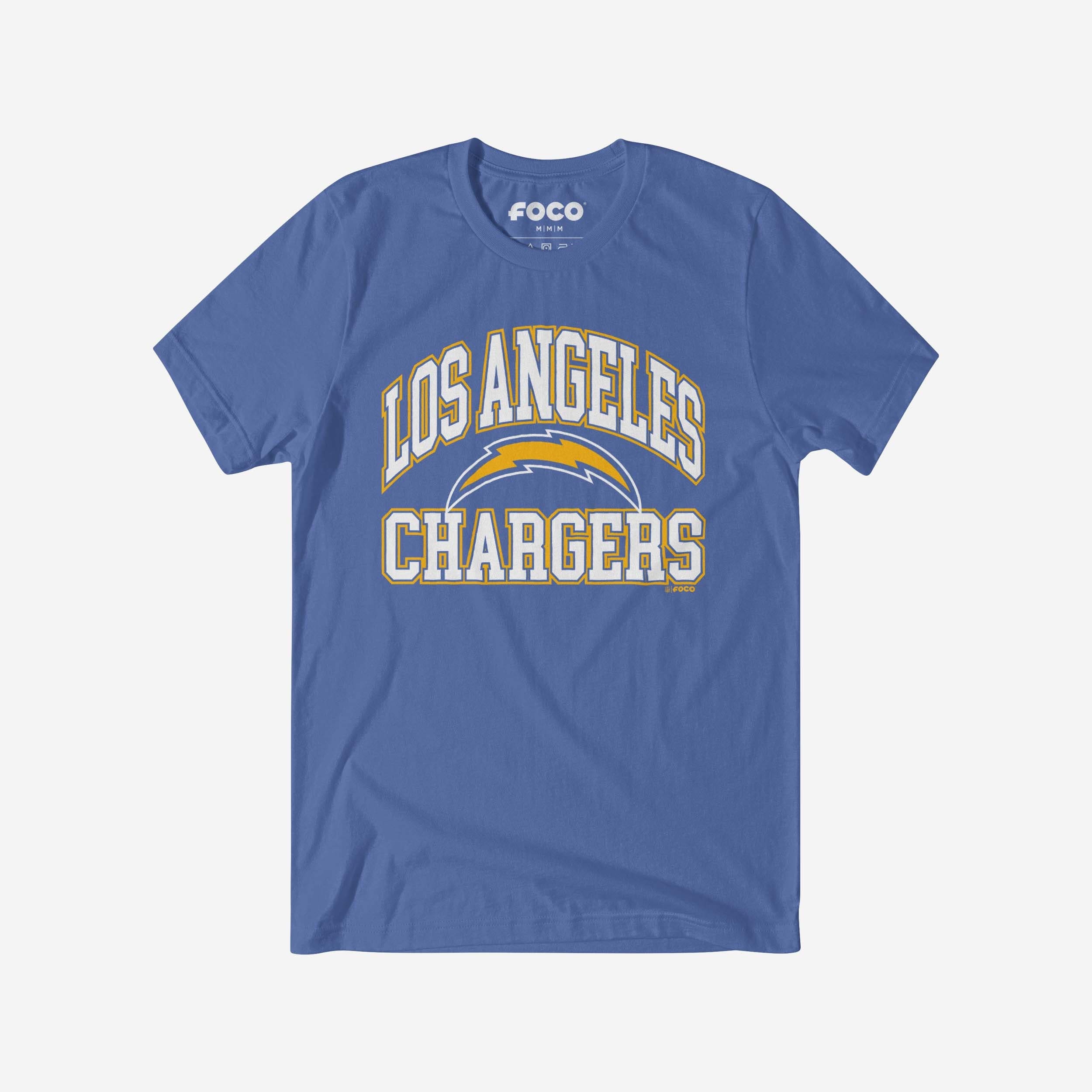 Los Angeles Chargers T-shirt avec mot-symbole arqué