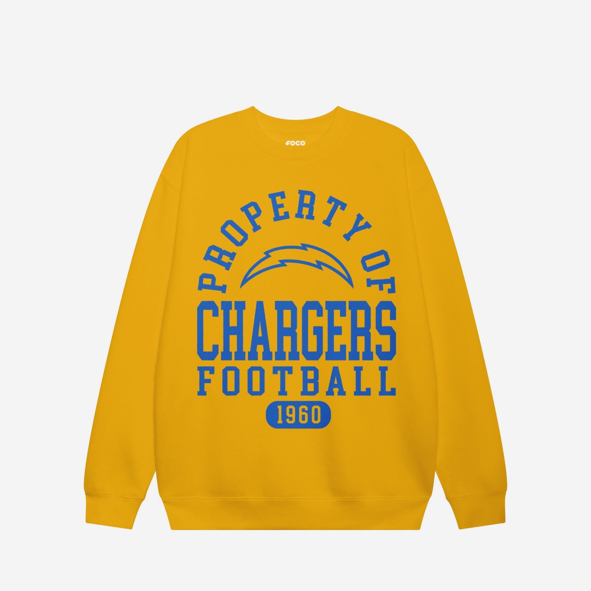 Los Angeles Chargers Propriété du sweat-shirt à col rond