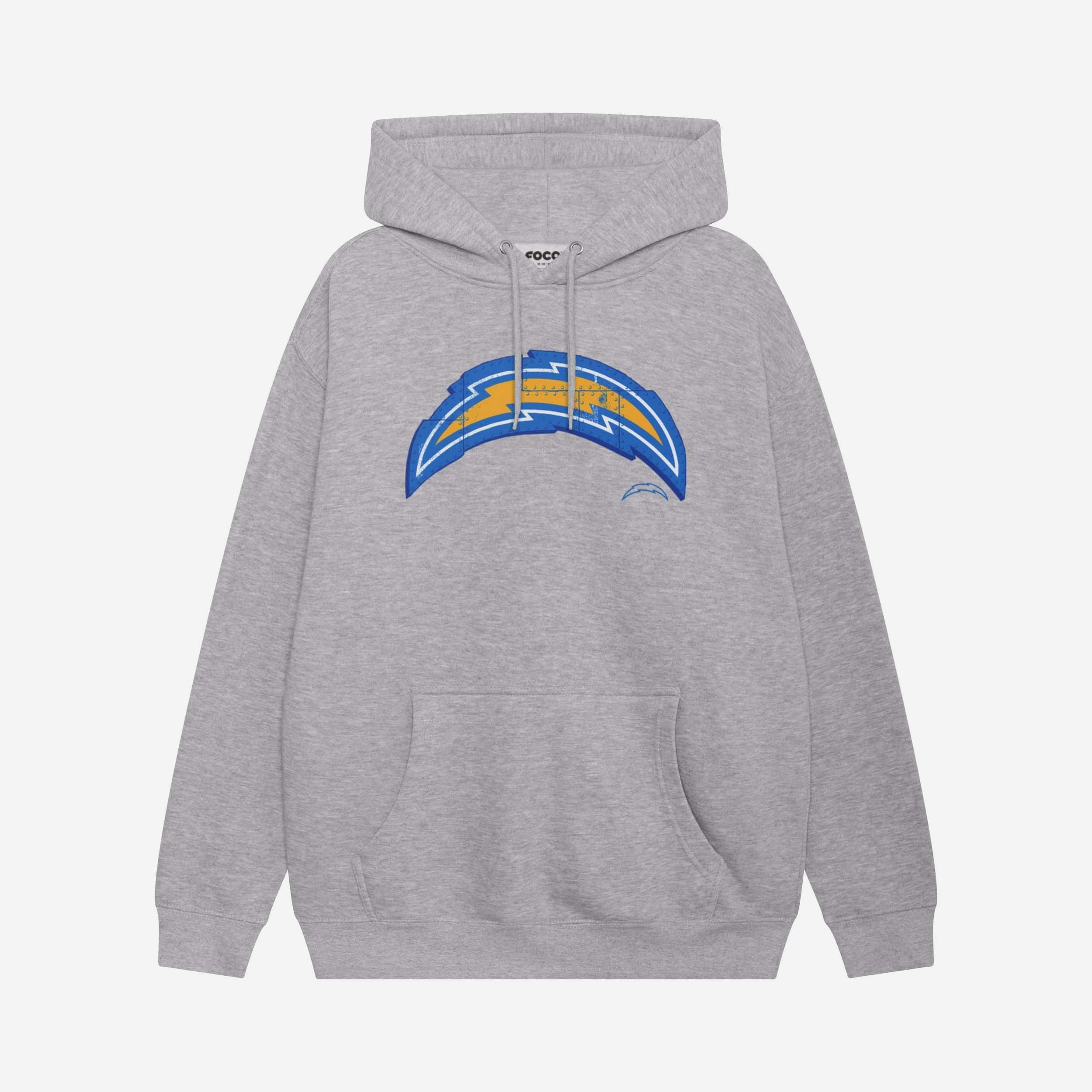 Los Angeles Chargers Sweat à capuche avec logo rivet