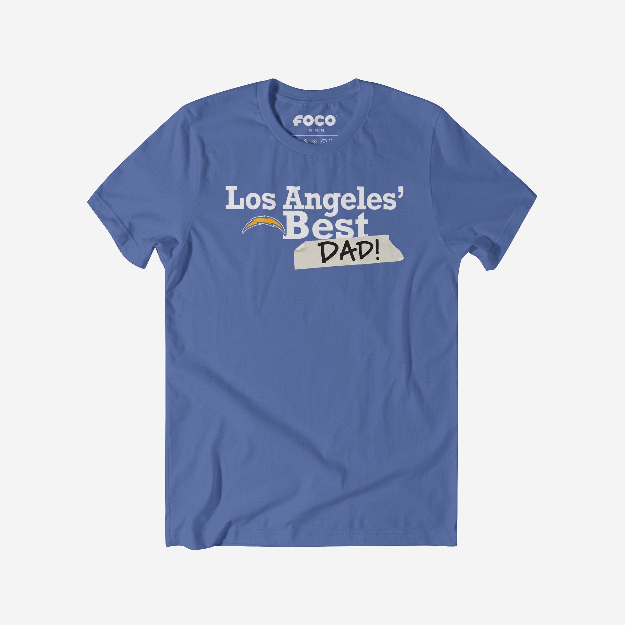 Los Angeles Chargers T-shirt le meilleur papa du monde