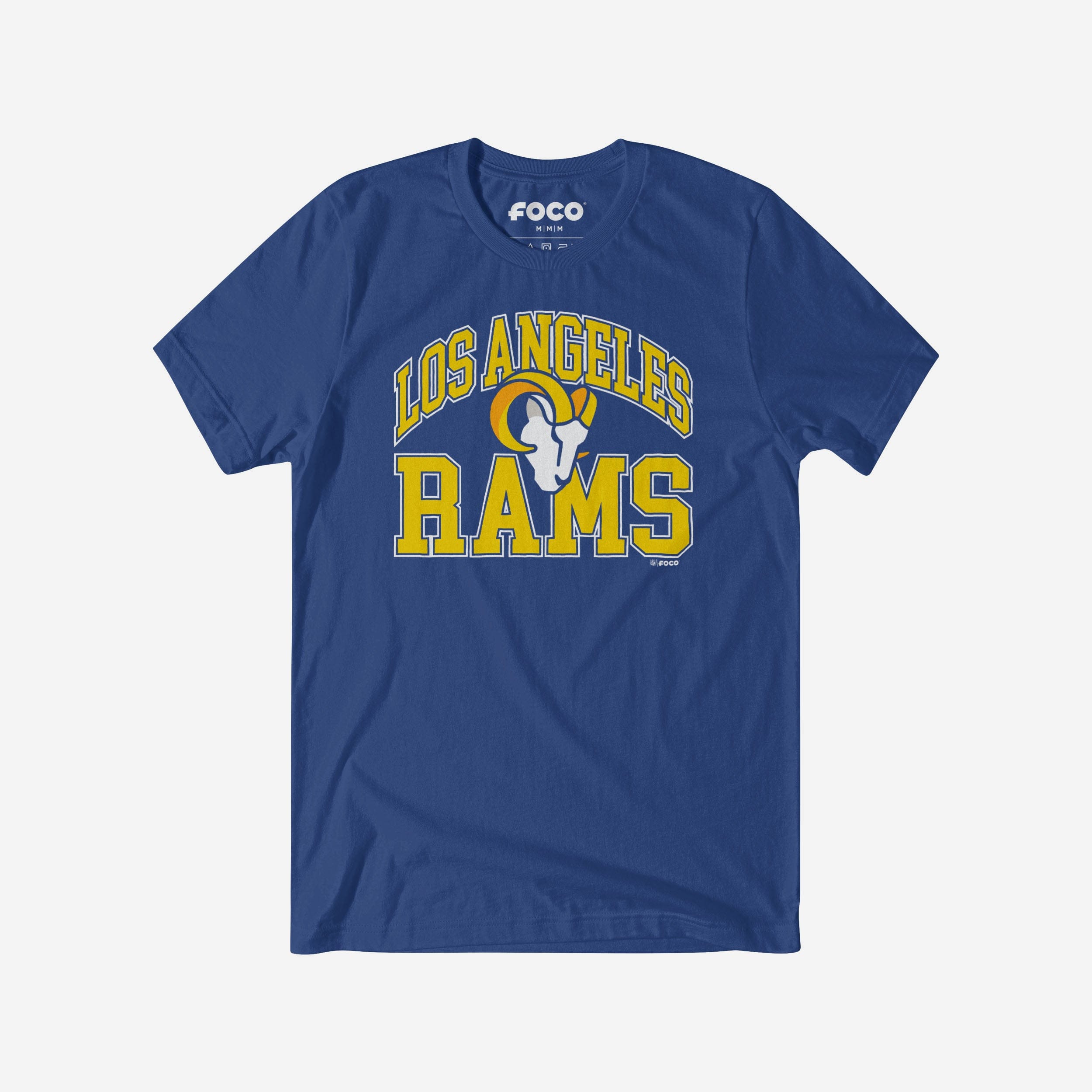 Los Angeles Rams 2020 T-shirt avec mot-symbole arqué rétro