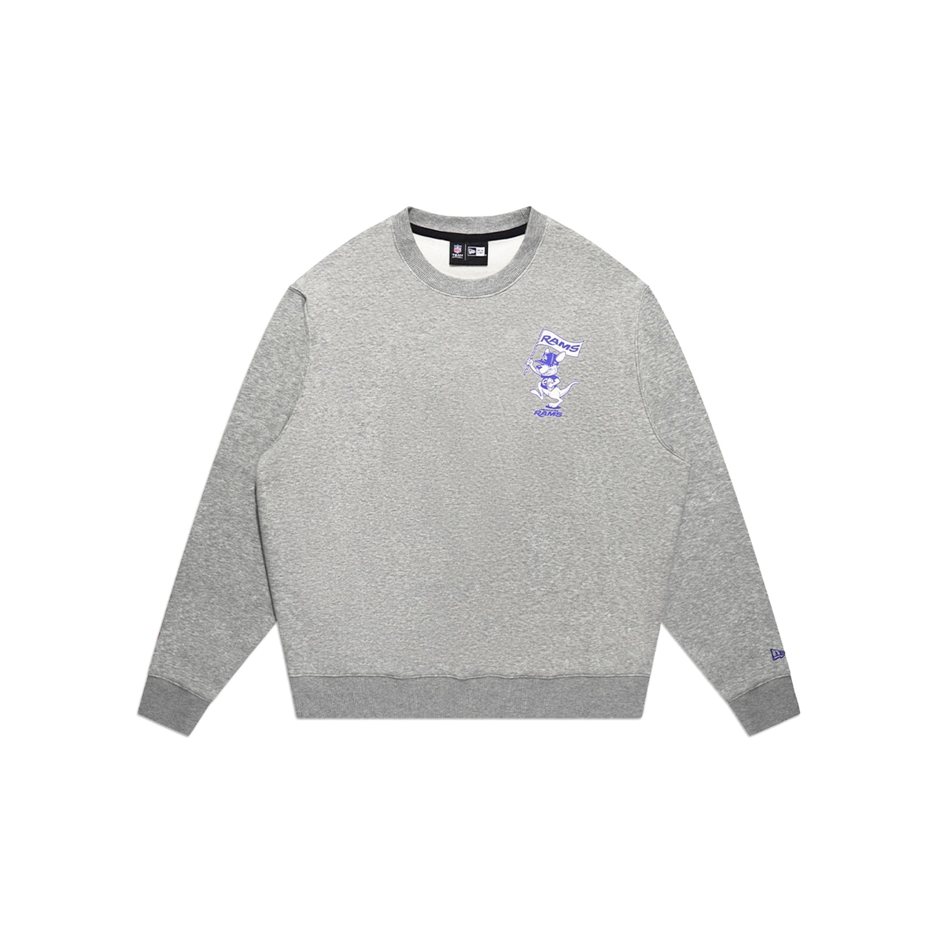 Los Angeles Rams 2026 Melbourne Game Grey Crewneck