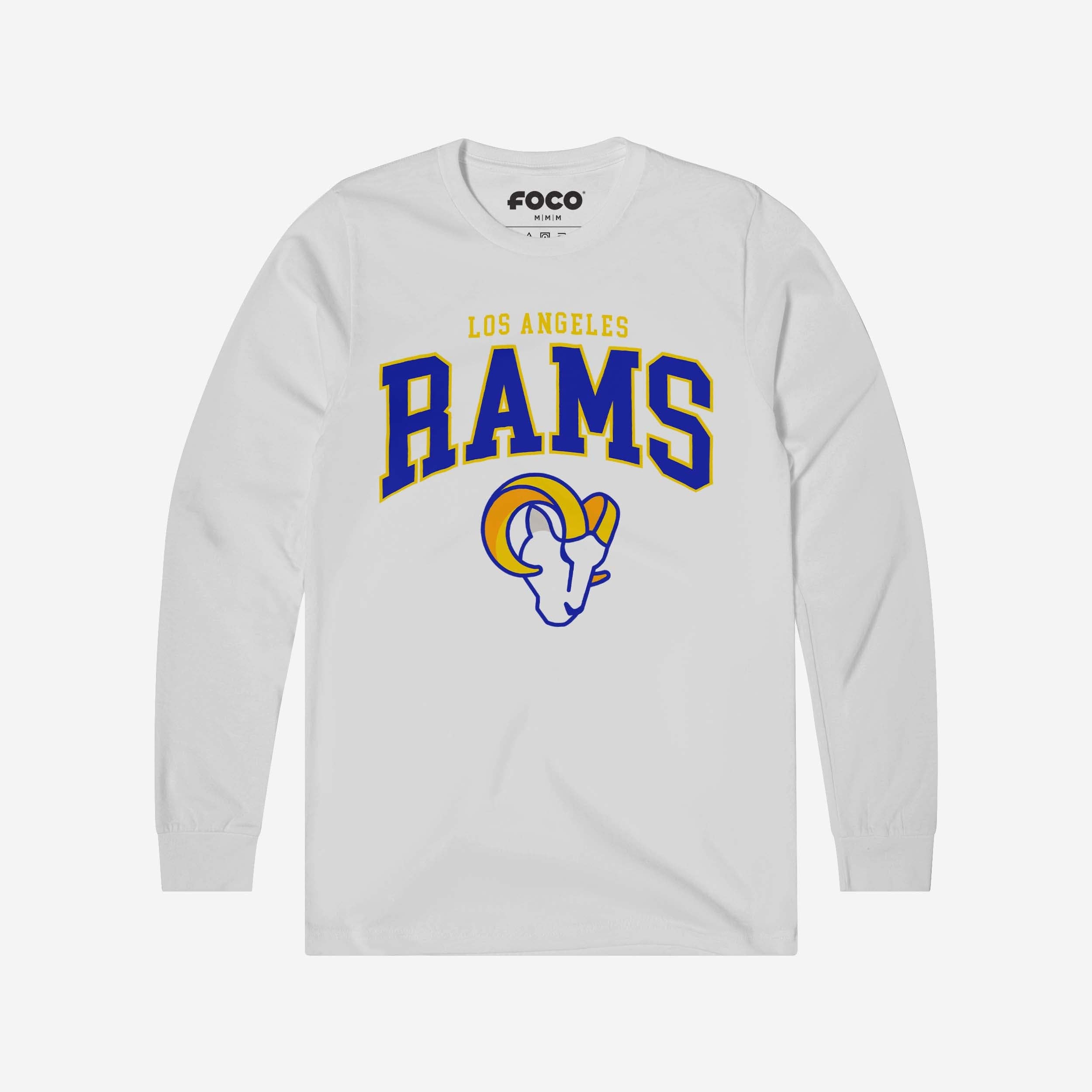 Los Angeles Rams T-shirt à manches longues avec logo classique