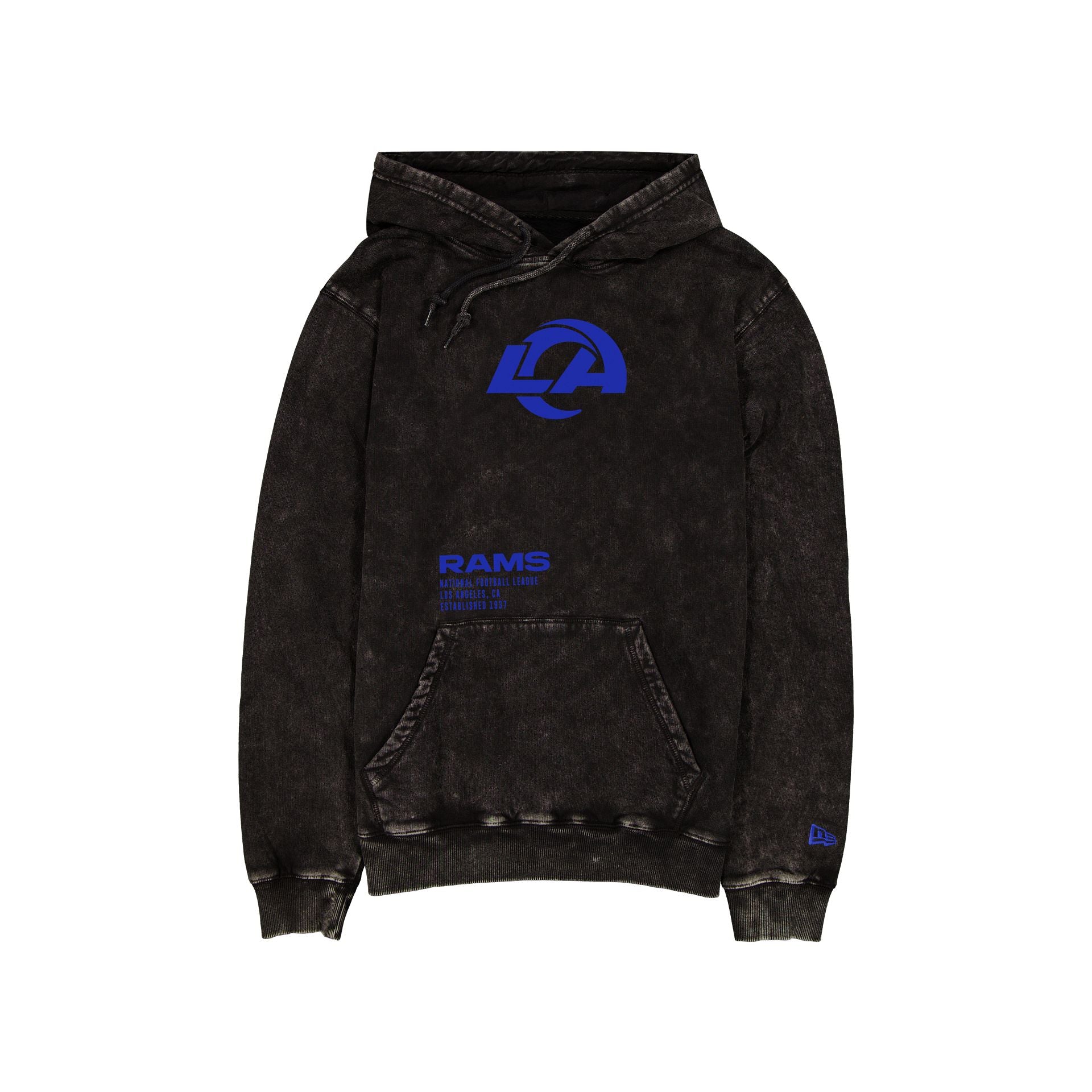 Sweat à capuche noir Los Angeles Rams Sport Night