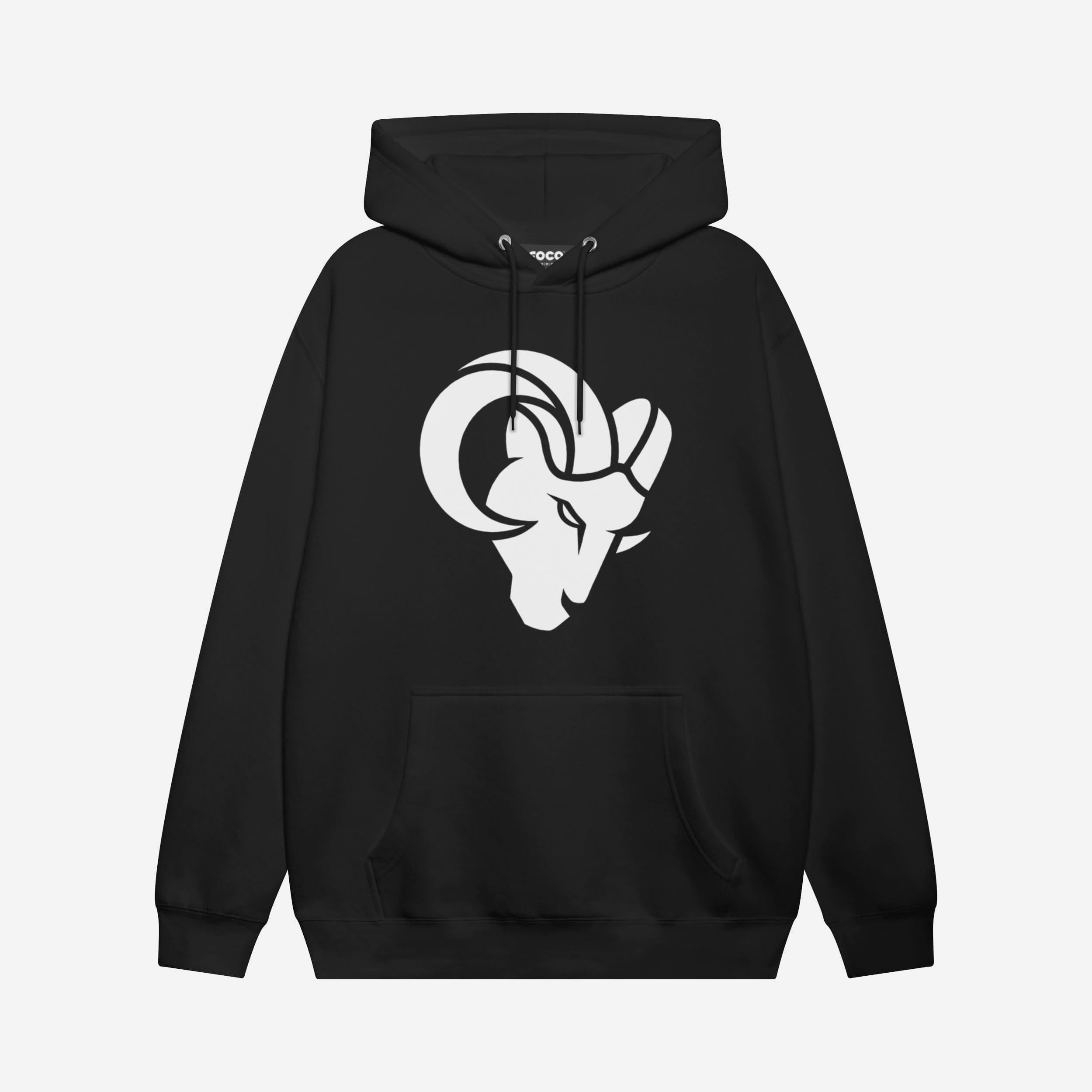 Los Angeles Rams Sweat à capuche blanc avec logo