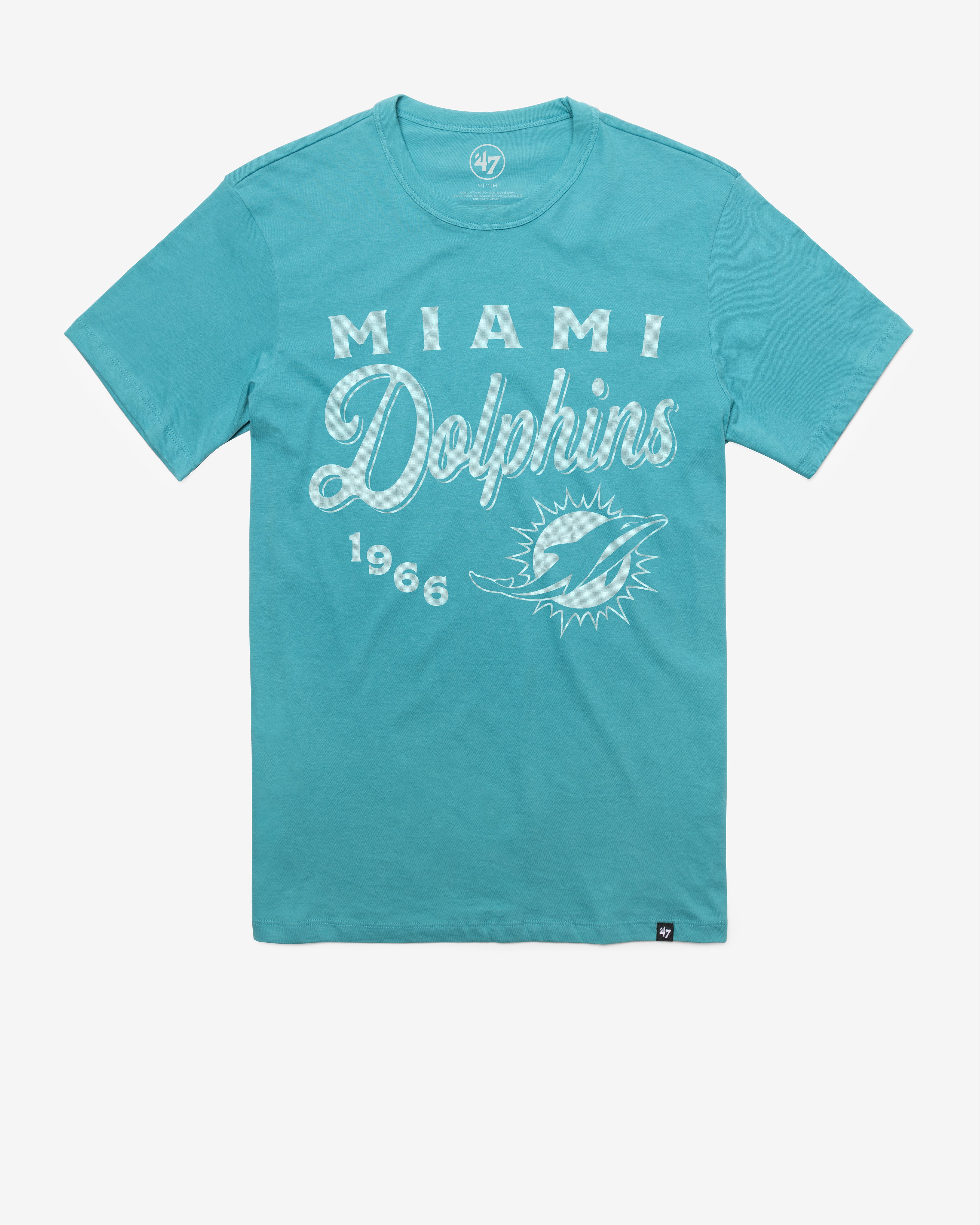 Miami Dolphins SCRIPT '47 FRANKLIN TEE