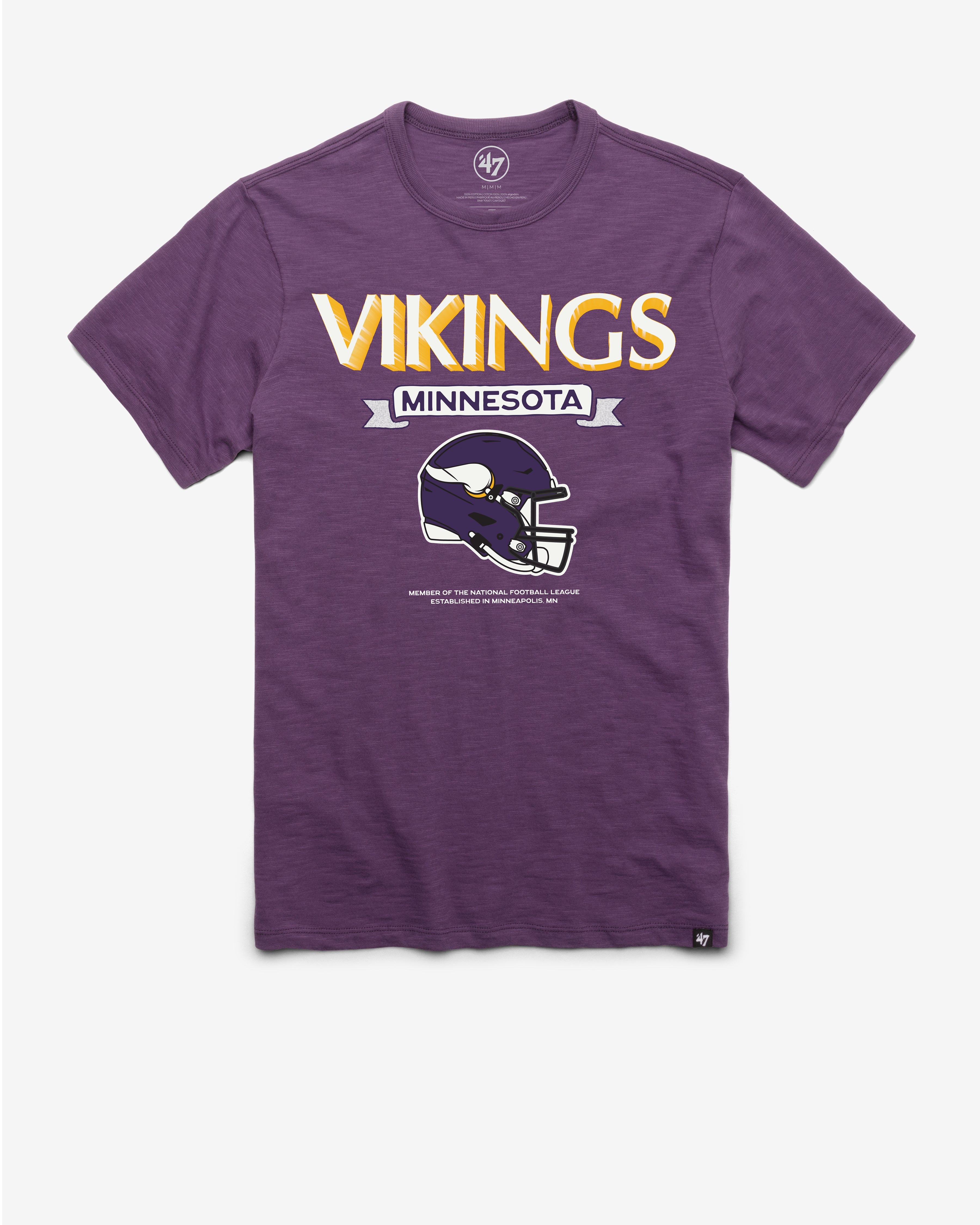 Minnesota Vikings T-shirt SCRUM LONGUE DURÉE '47