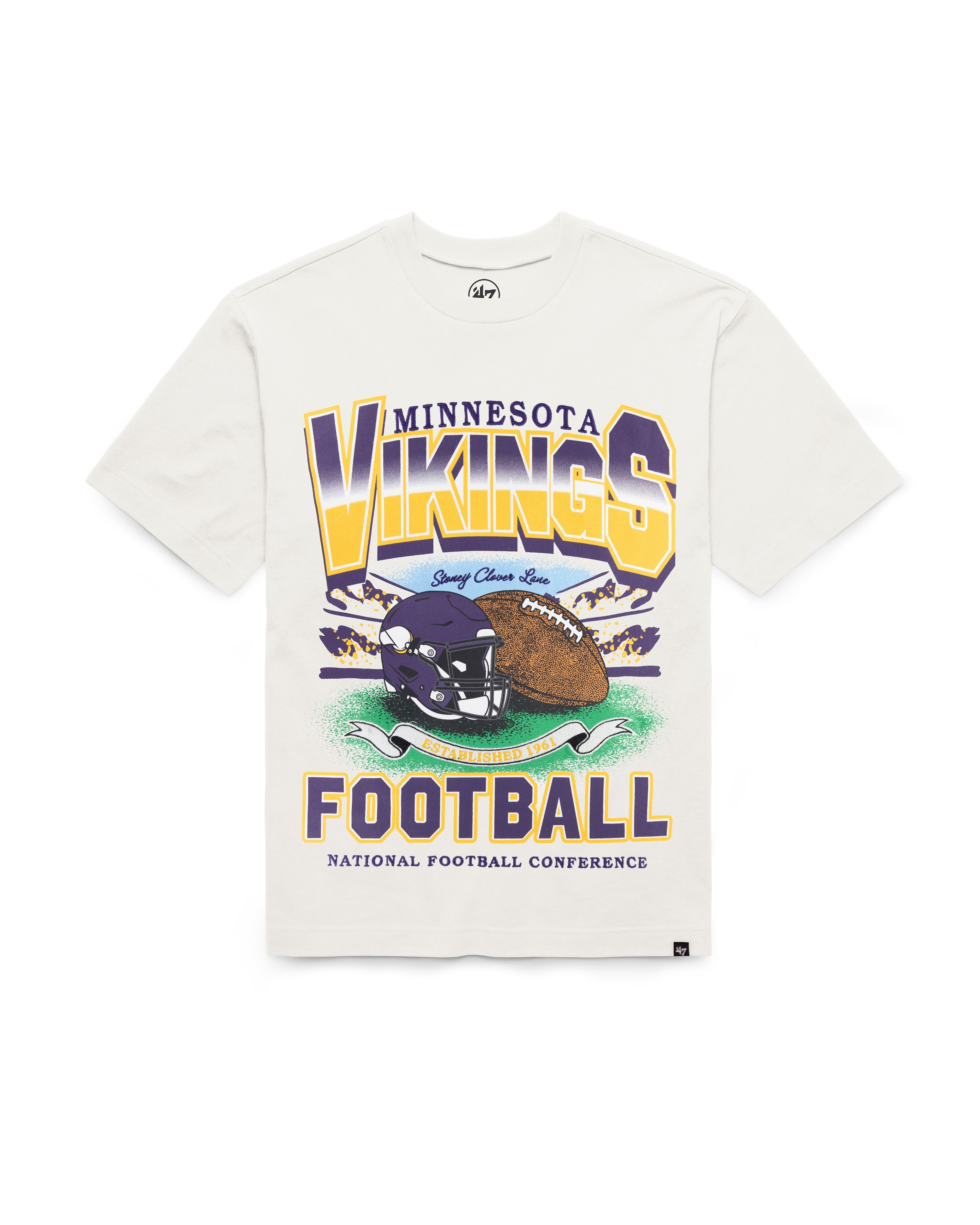 Minnesota Vikings STONEY CLOVER LANE X '47 T-SHIRT FONDATION POUR FEMMES