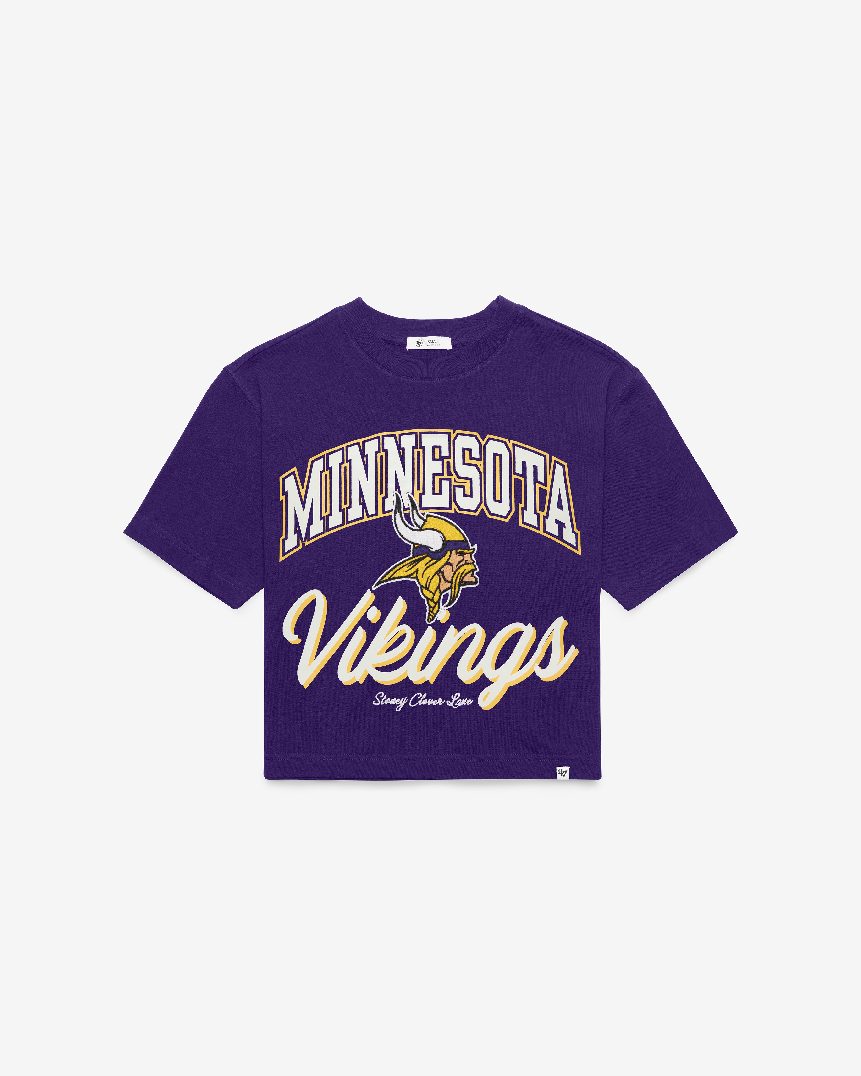 Minnesota Vikings STONEY CLOVER LANE X '47 T-SHIRT REED CITY POUR FEMMES