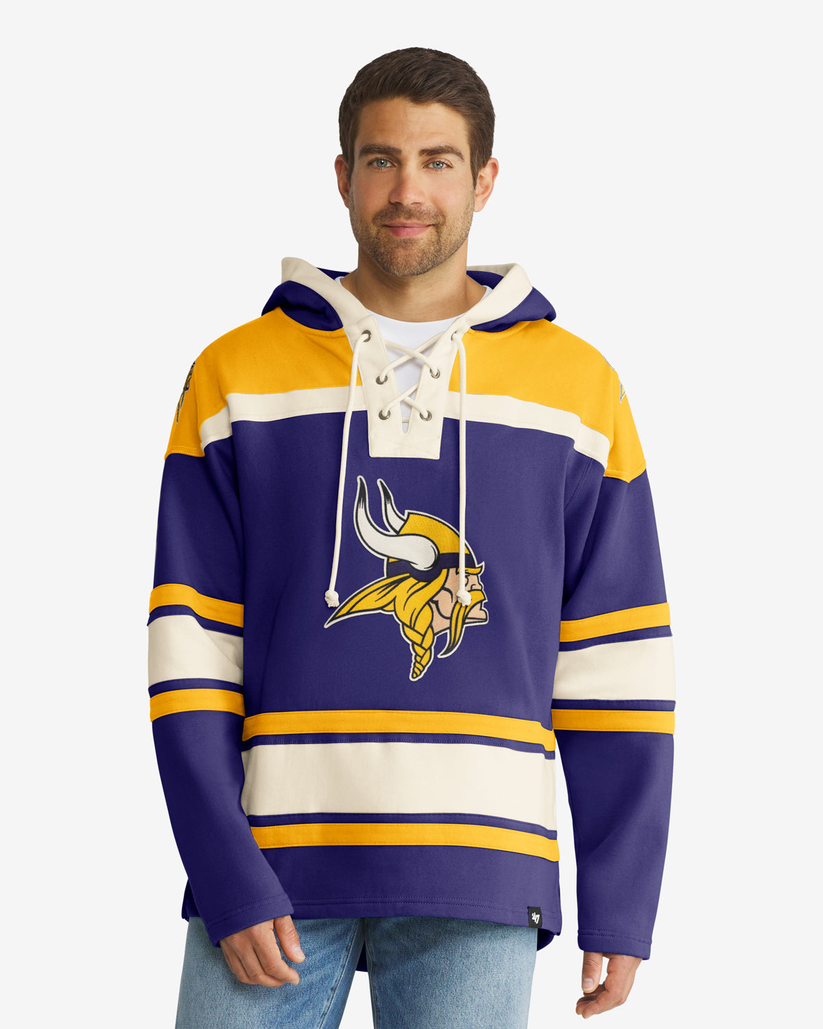 Minnesota Vikings CAPUCHE LACER SUPÉRIEURE HOMME