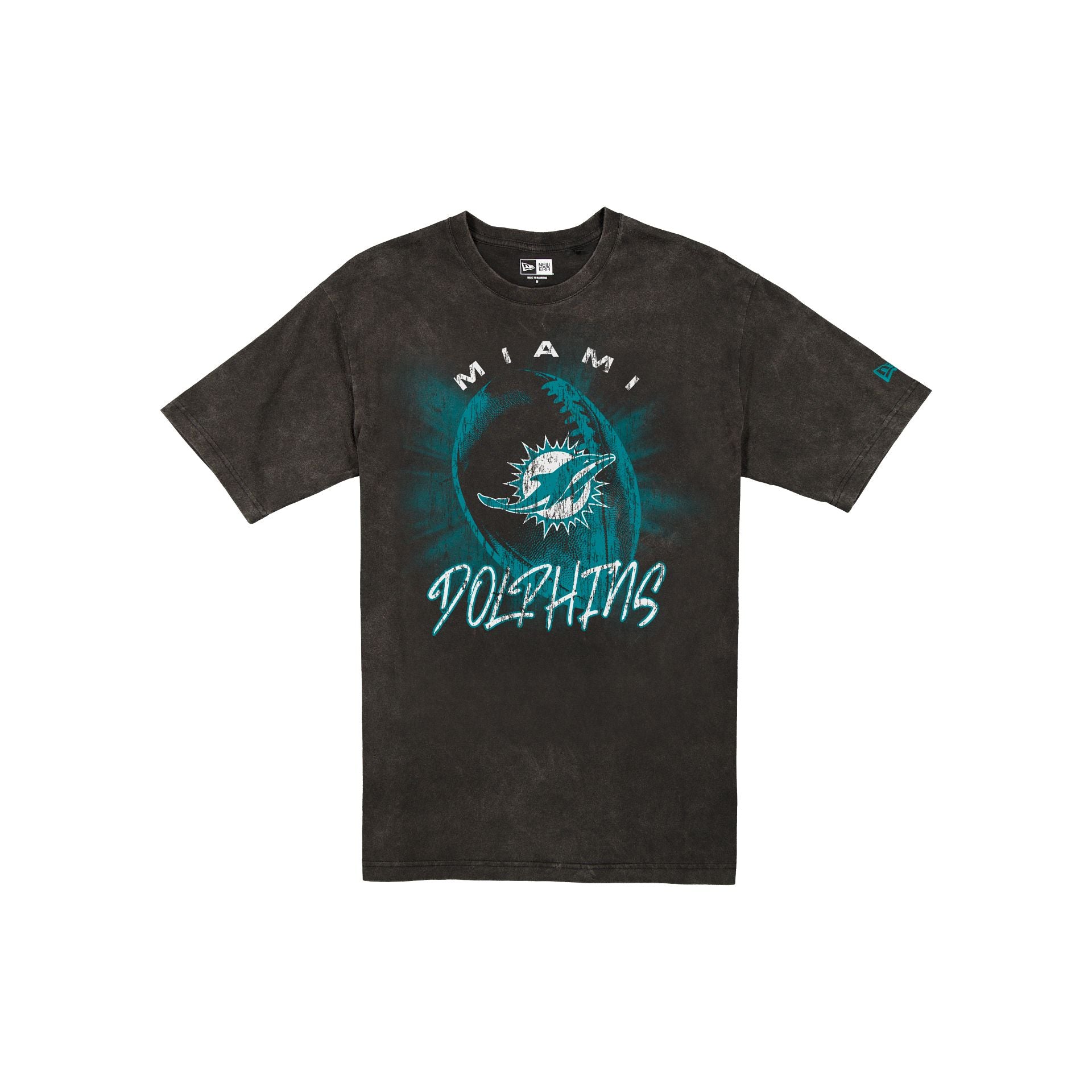 Miami Dolphins T-Shirt Noir Sport Nuit