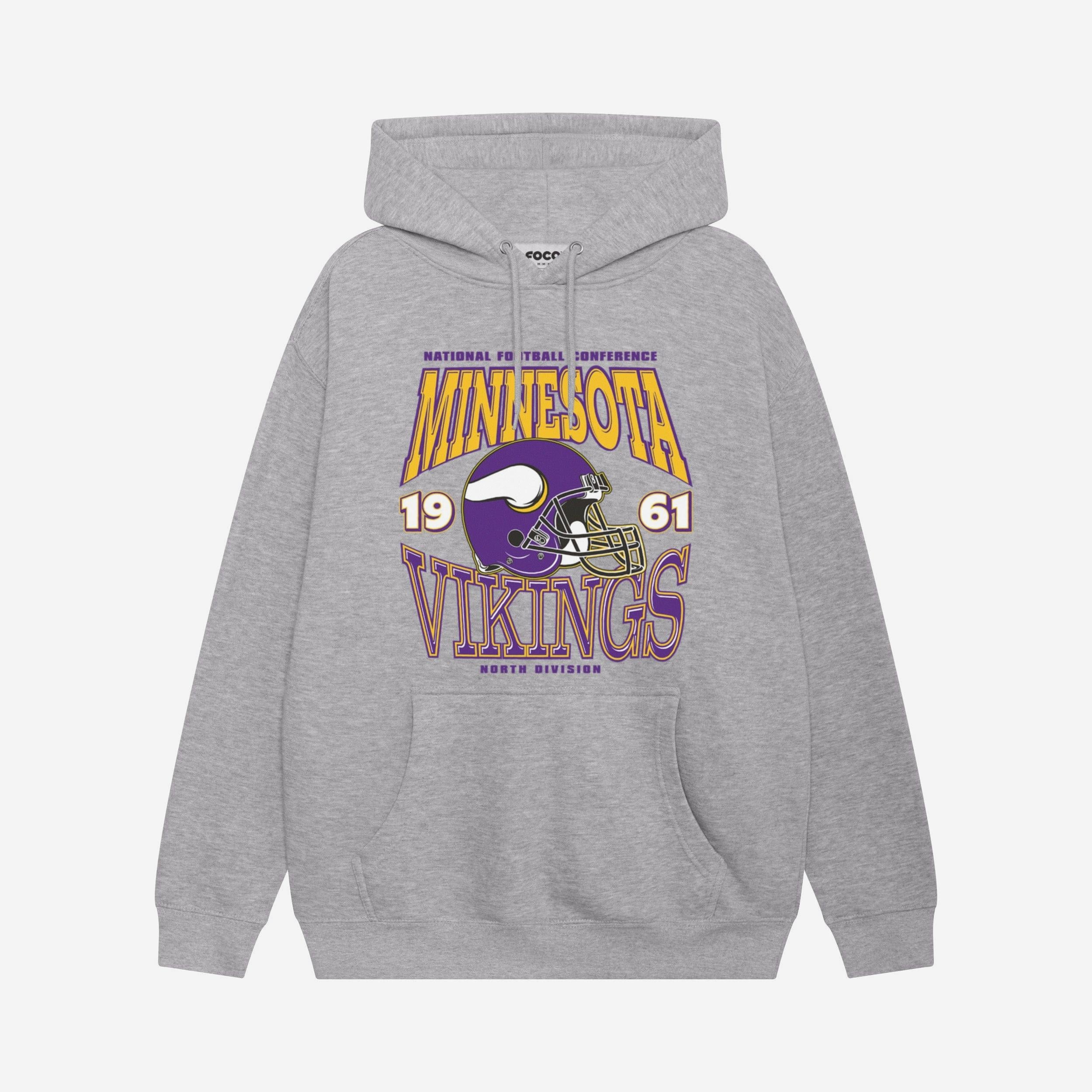 Sweat à capuche Minnesota Vikings Classic Team Casque