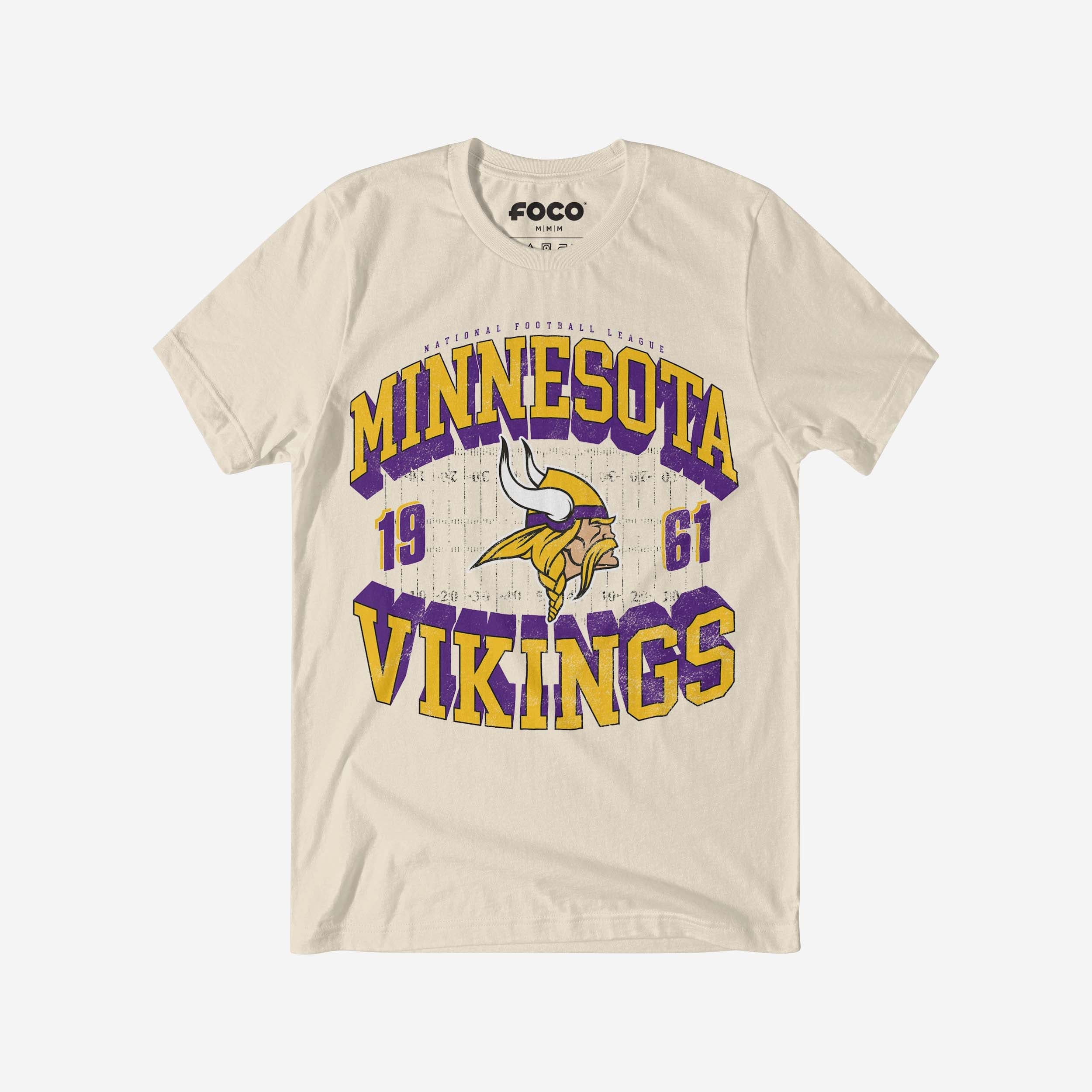 Minnesota Vikings T-shirt avec mot-symbole arqué