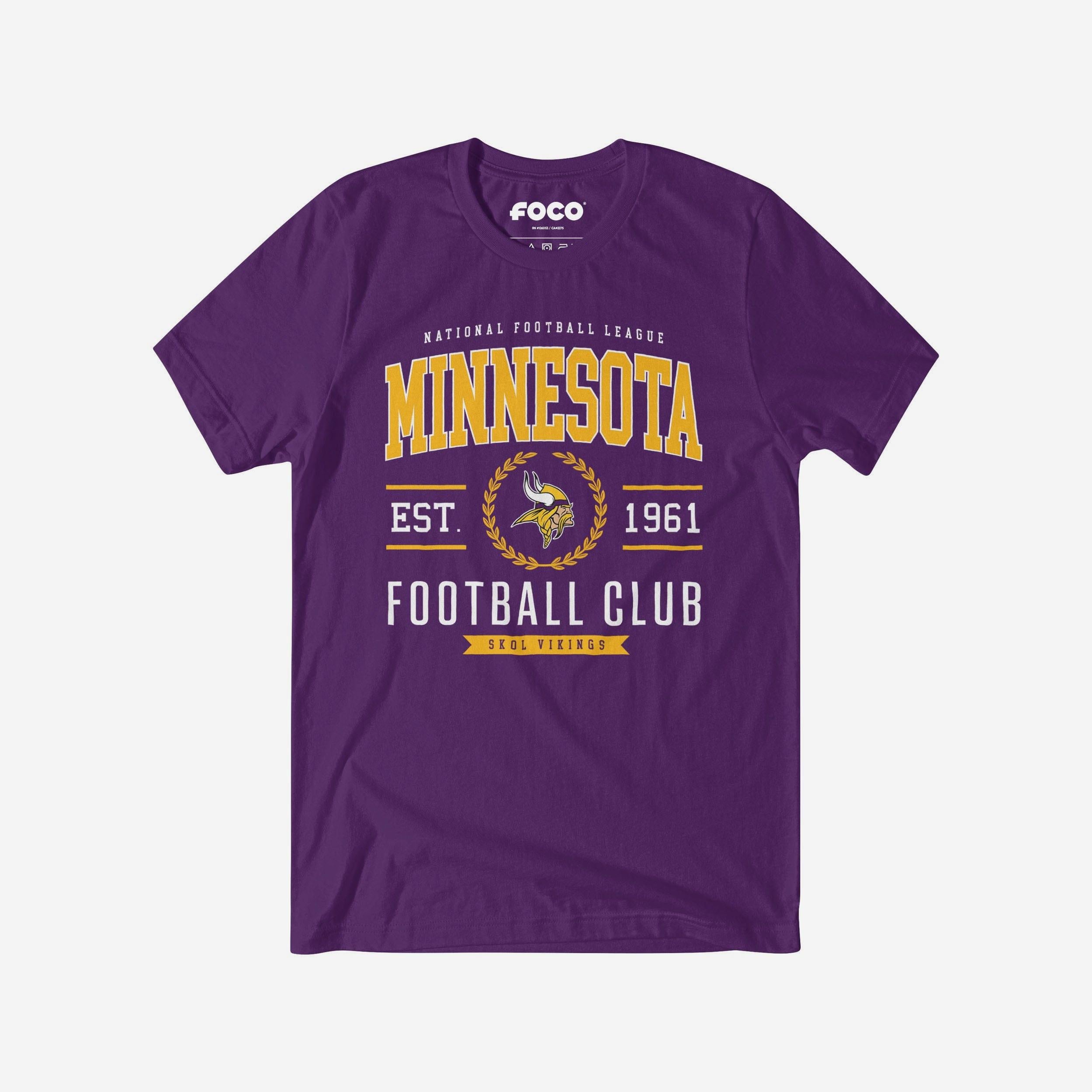 T-shirt Minnesota Vikings Club de Football
