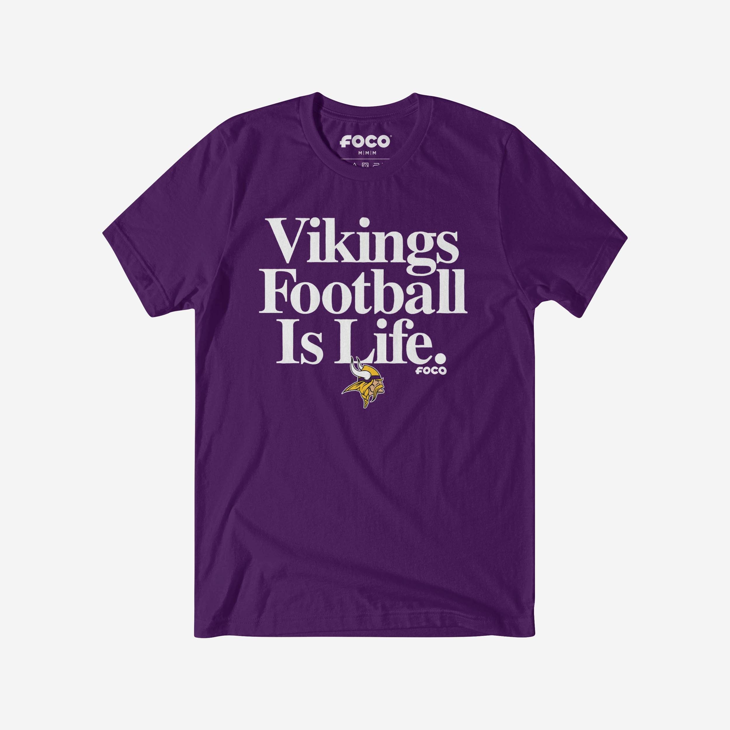 Minnesota Vikings T-shirt Le football est la vie